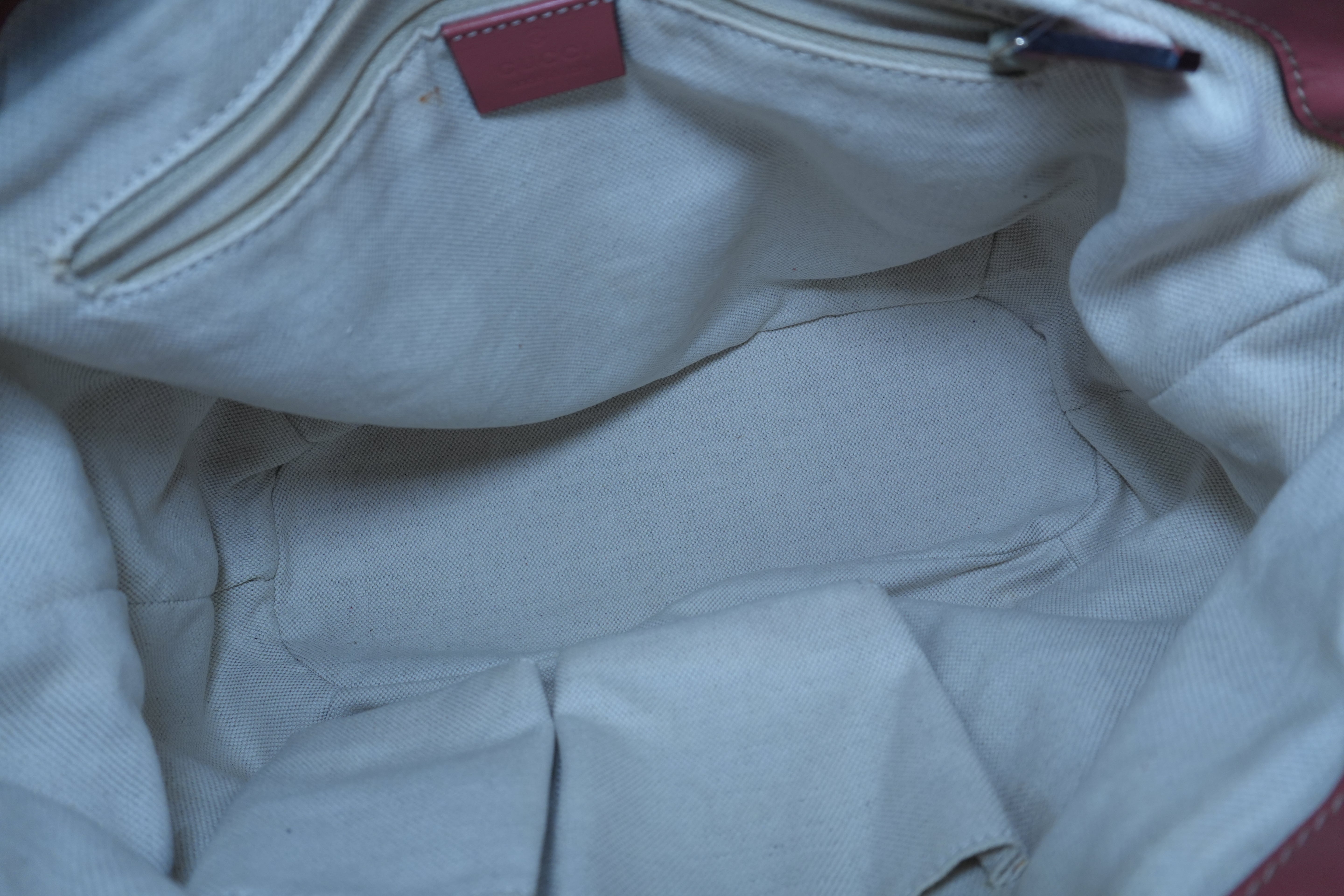 Pre-owned Gucci Sukey Two Way Shoulder Bag Brown and Pink