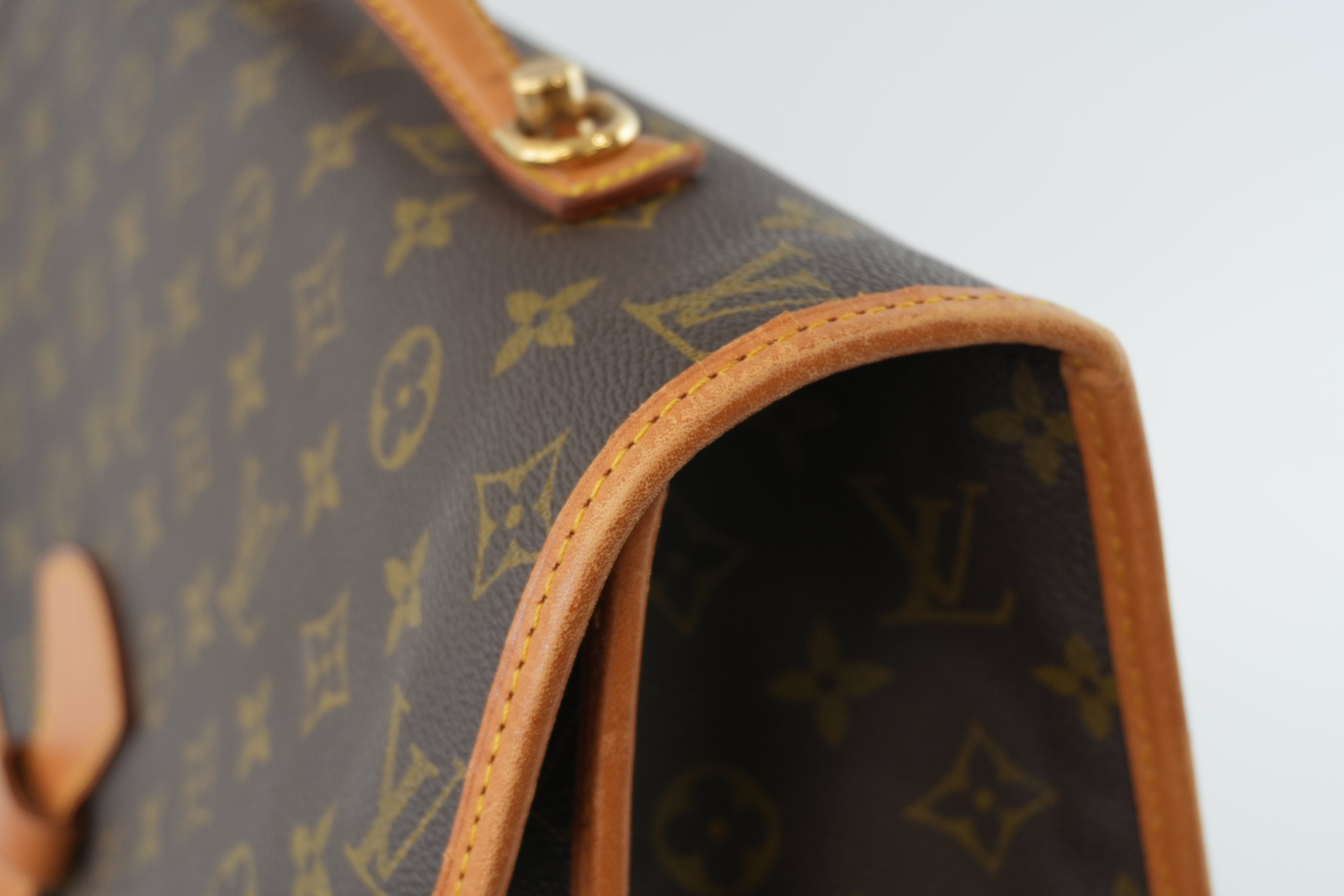 Louis Vuitton Monogram Beverly Soft Briefcase Used