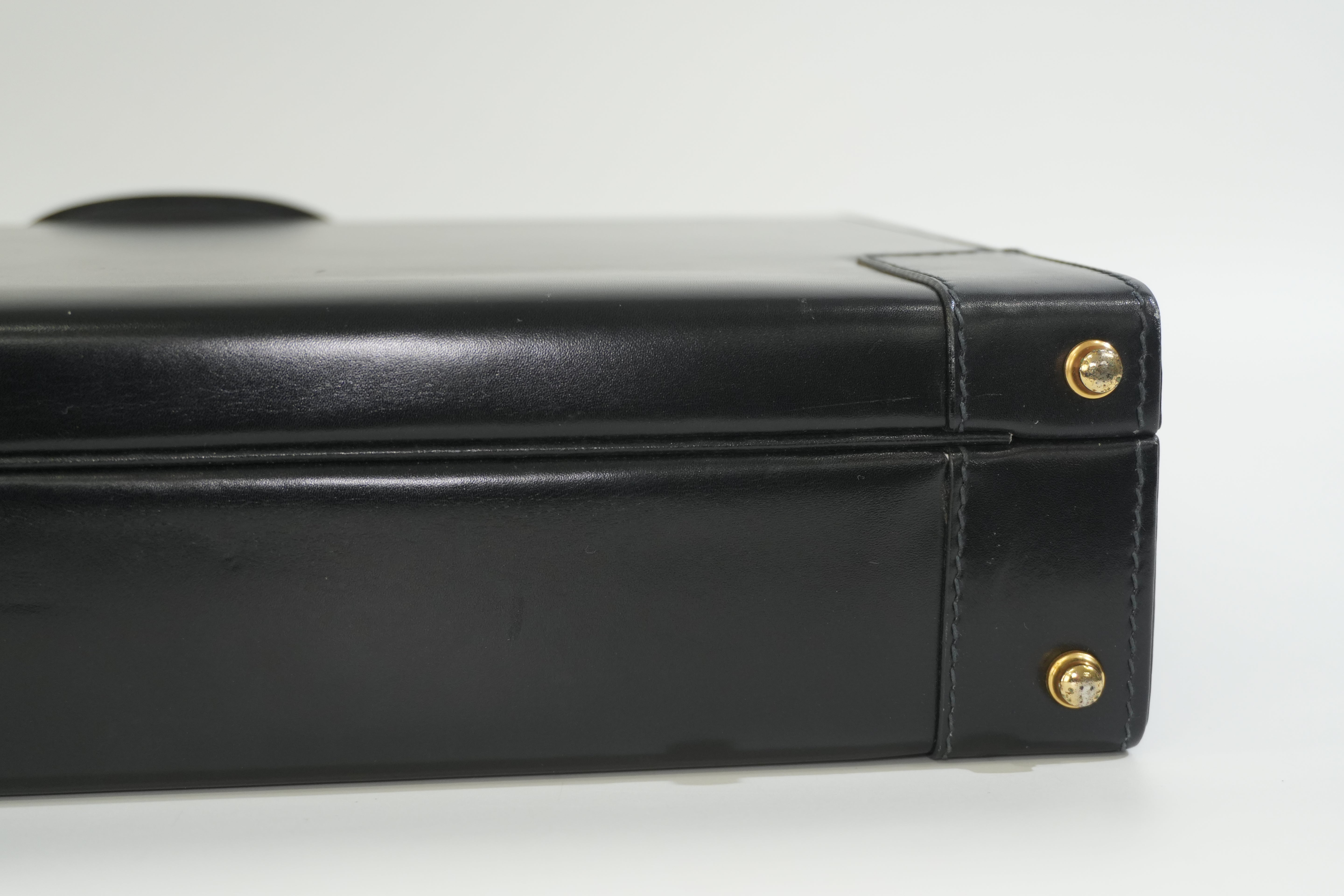 Pre-owned Celine Briefcase Handbag Black