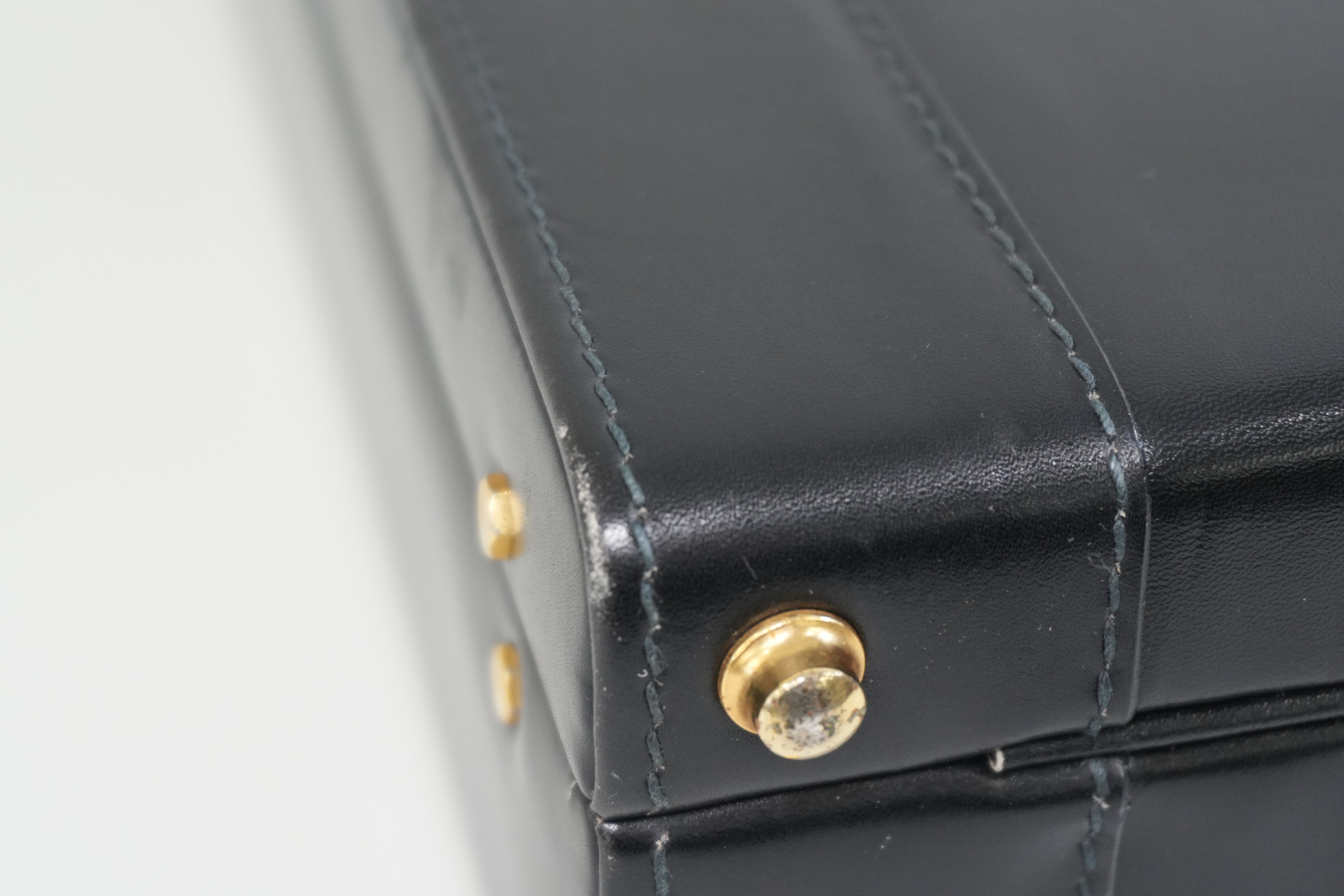 Pre-owned Celine Briefcase Handbag Black