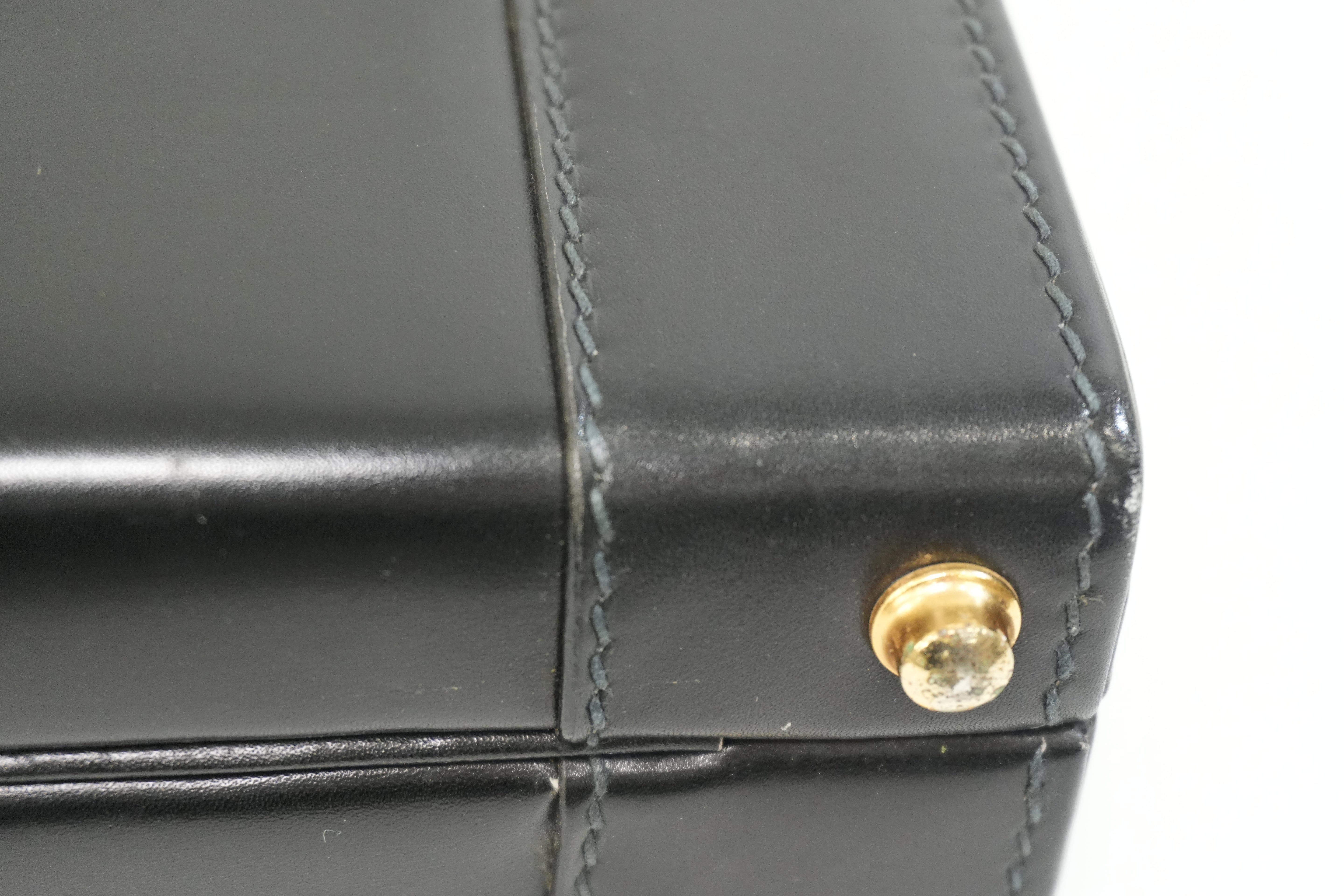 Pre-owned Celine Briefcase Handbag Black