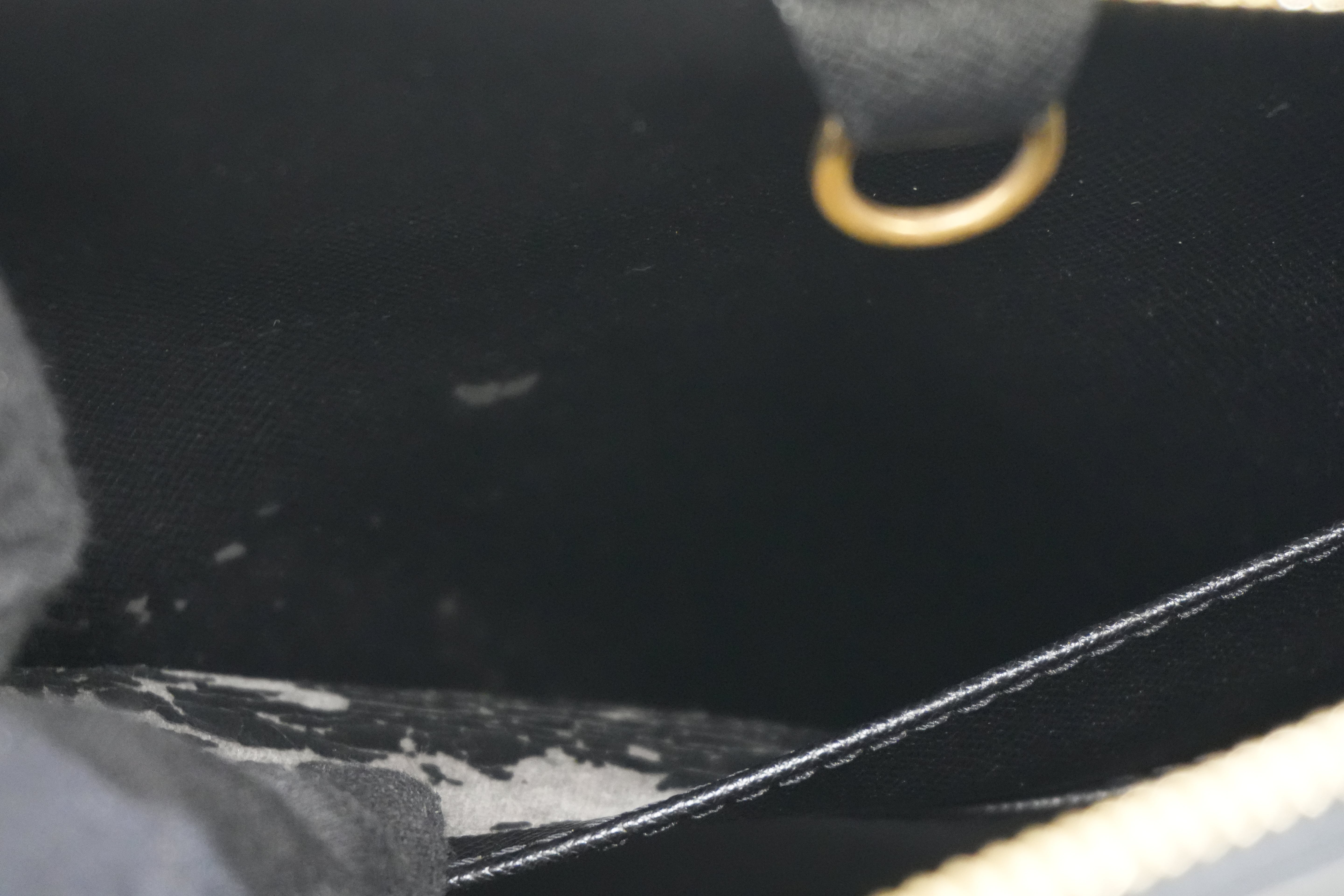 Pre-owned Louis Vuitton Epi Porte Documents Briefcase Black