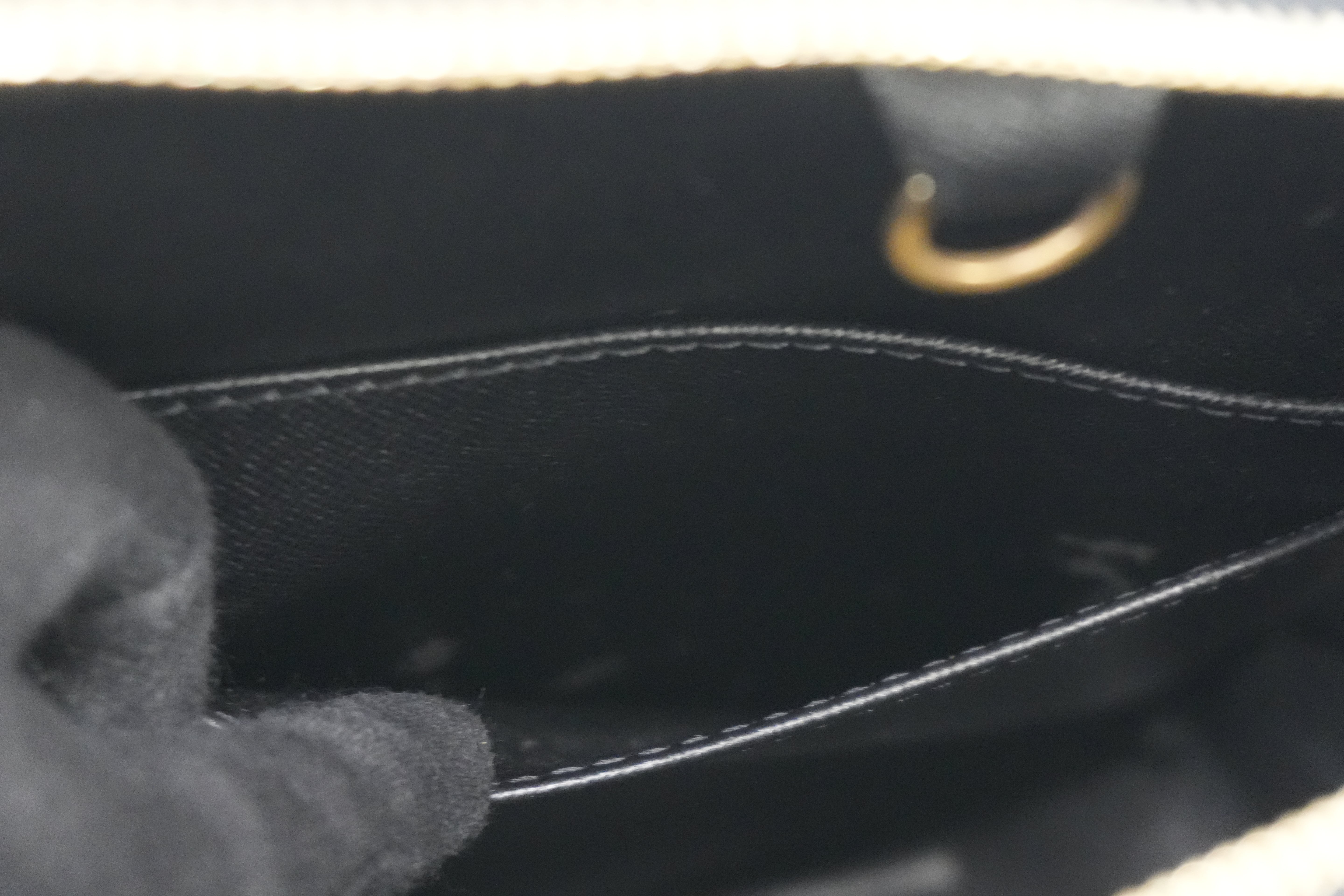 Pre-owned Louis Vuitton Epi Porte Documents Briefcase Black