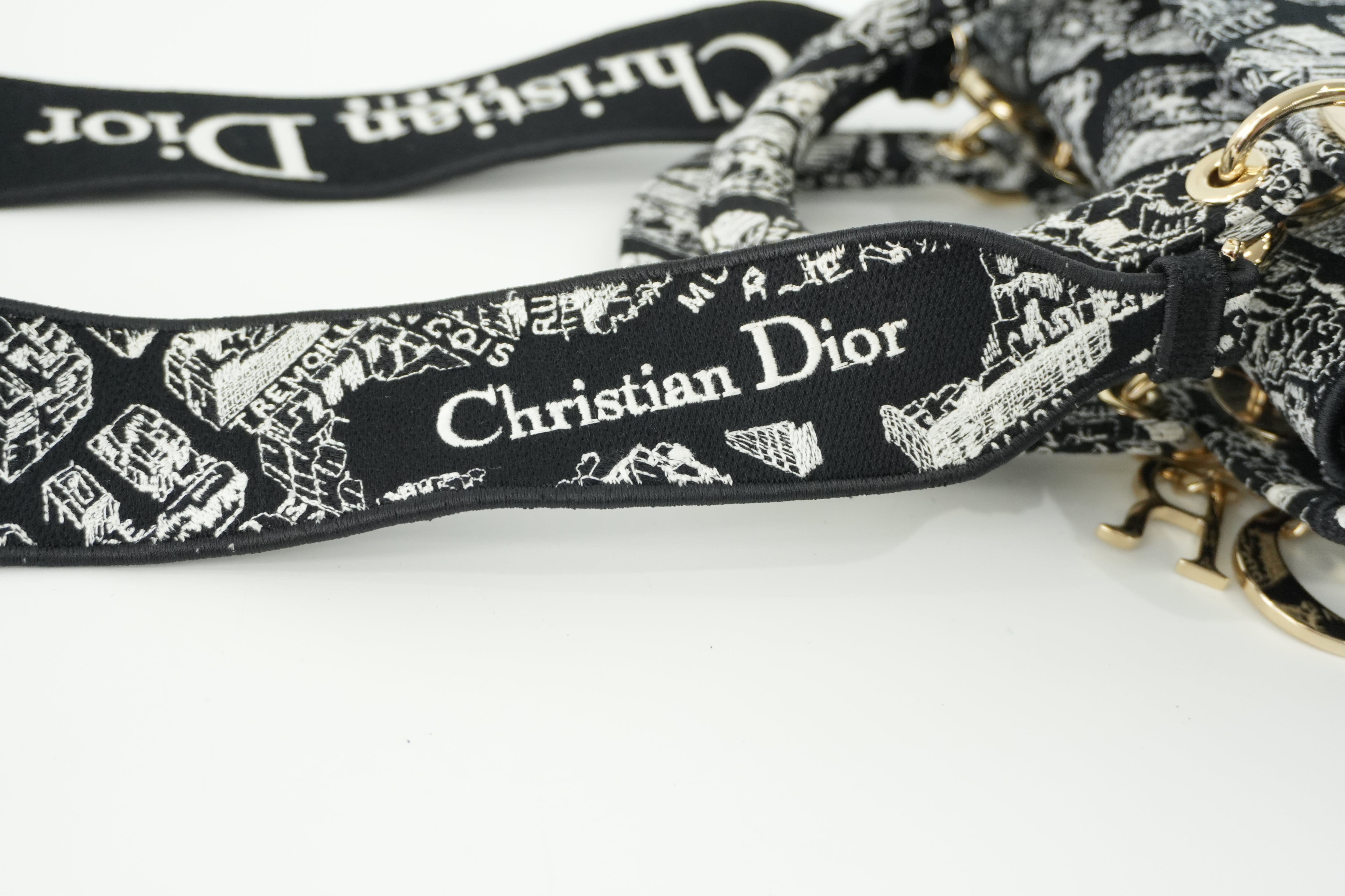 Christian Dior Lady D-Lite Shoulder Strap Used