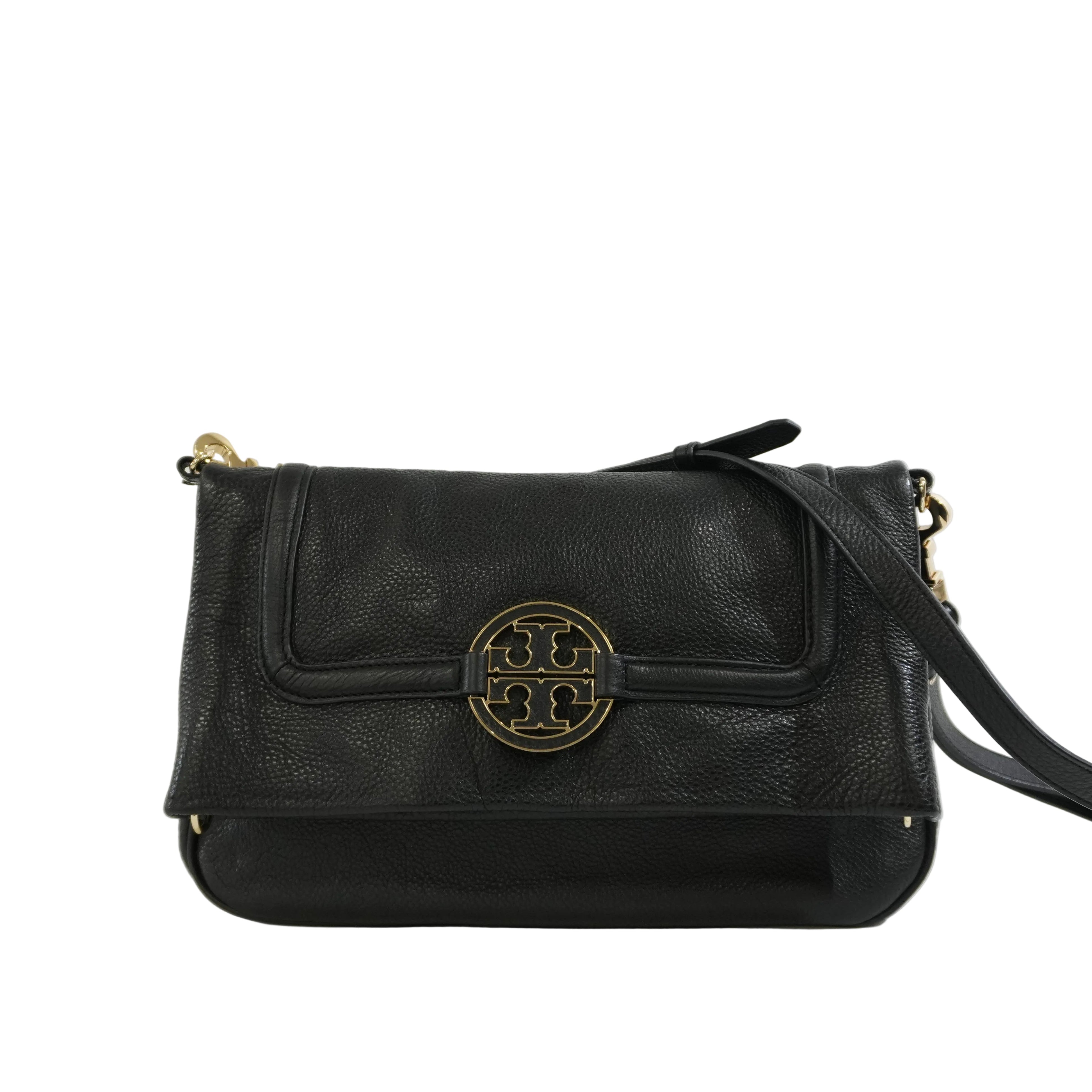 Pre-owned Tory Burch Shoulder Bag Black