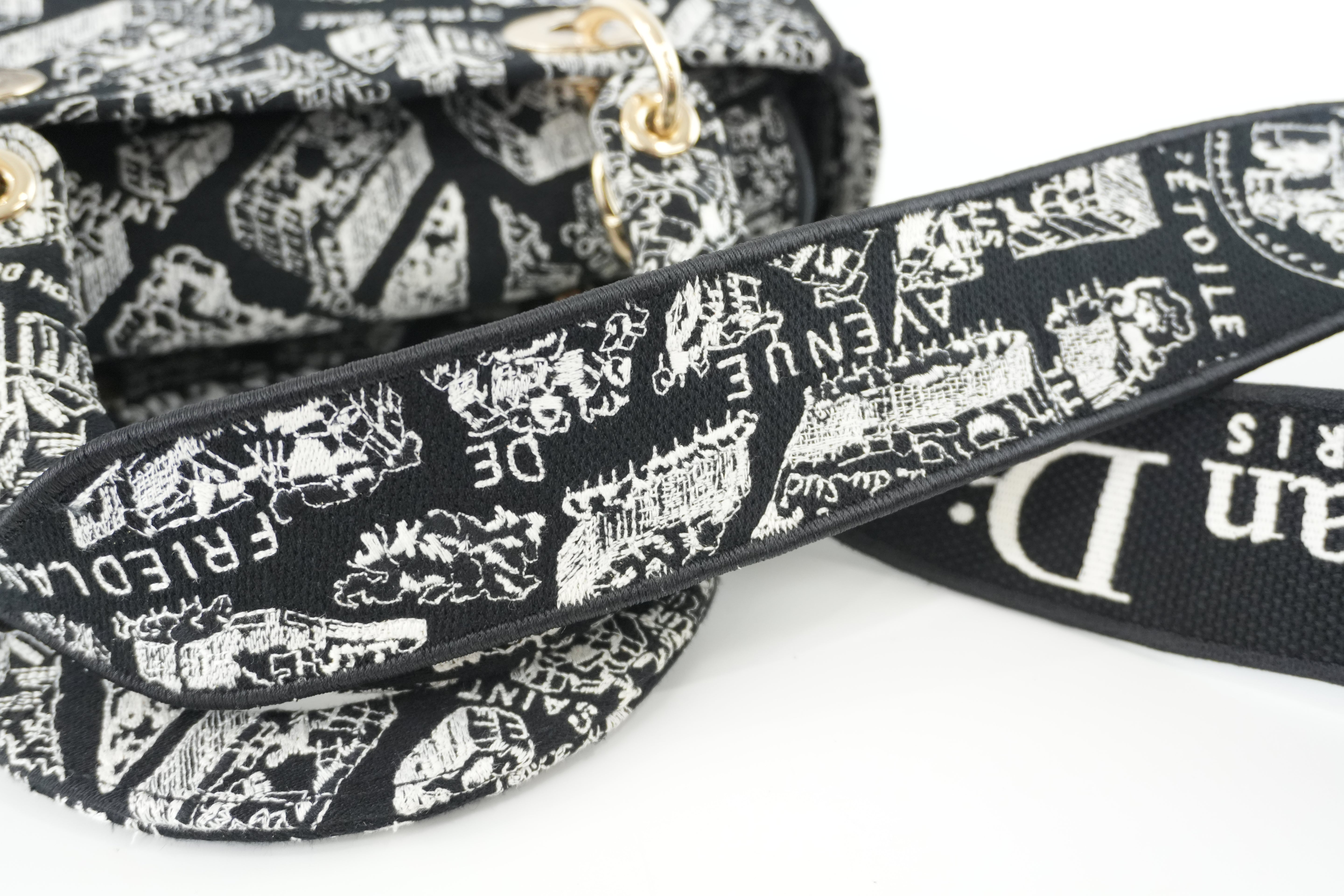 Christian Dior Lady D-Lite Shoulder Strap Used