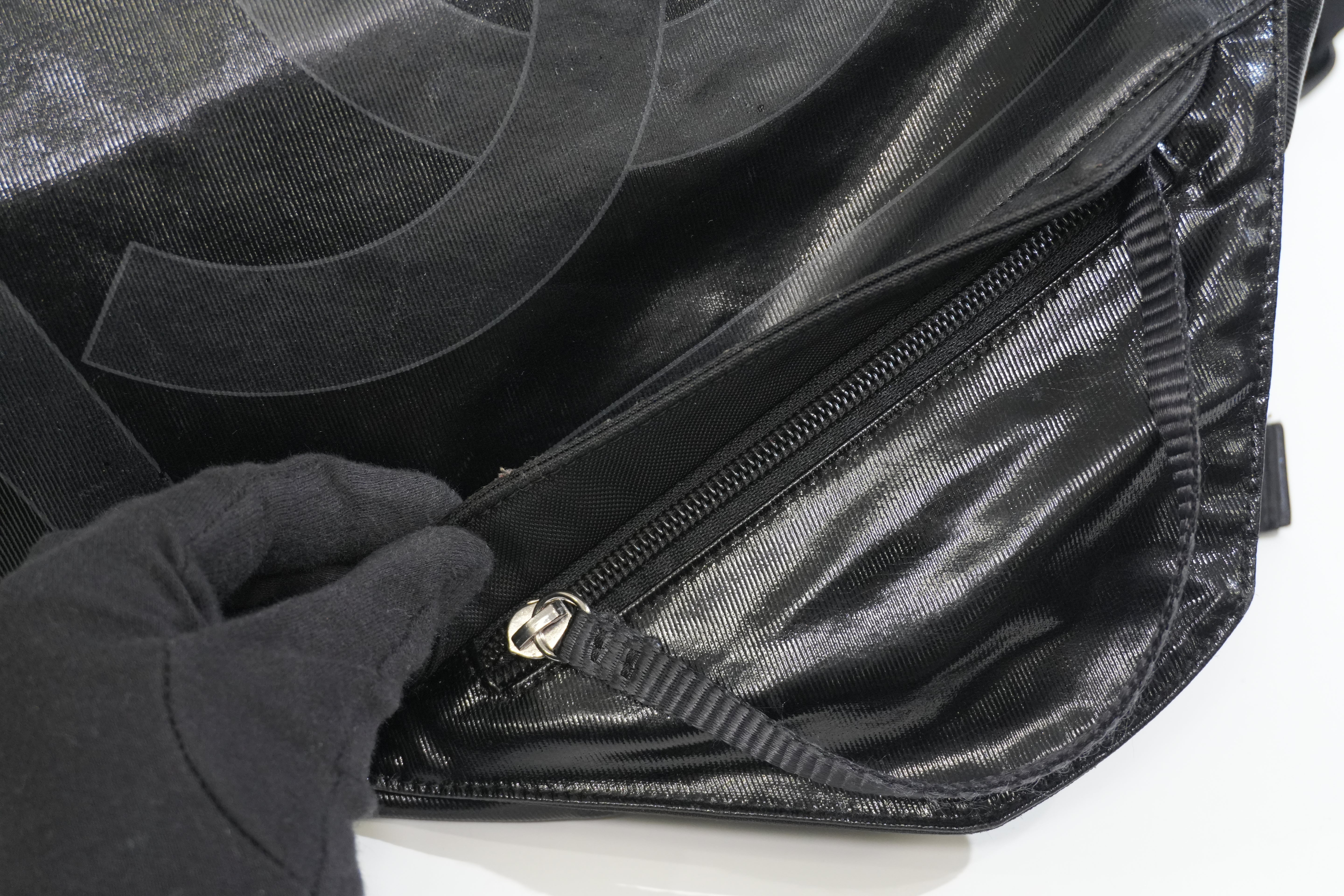 Pre-owned Chanel Sports Line Shoulder Bag Black