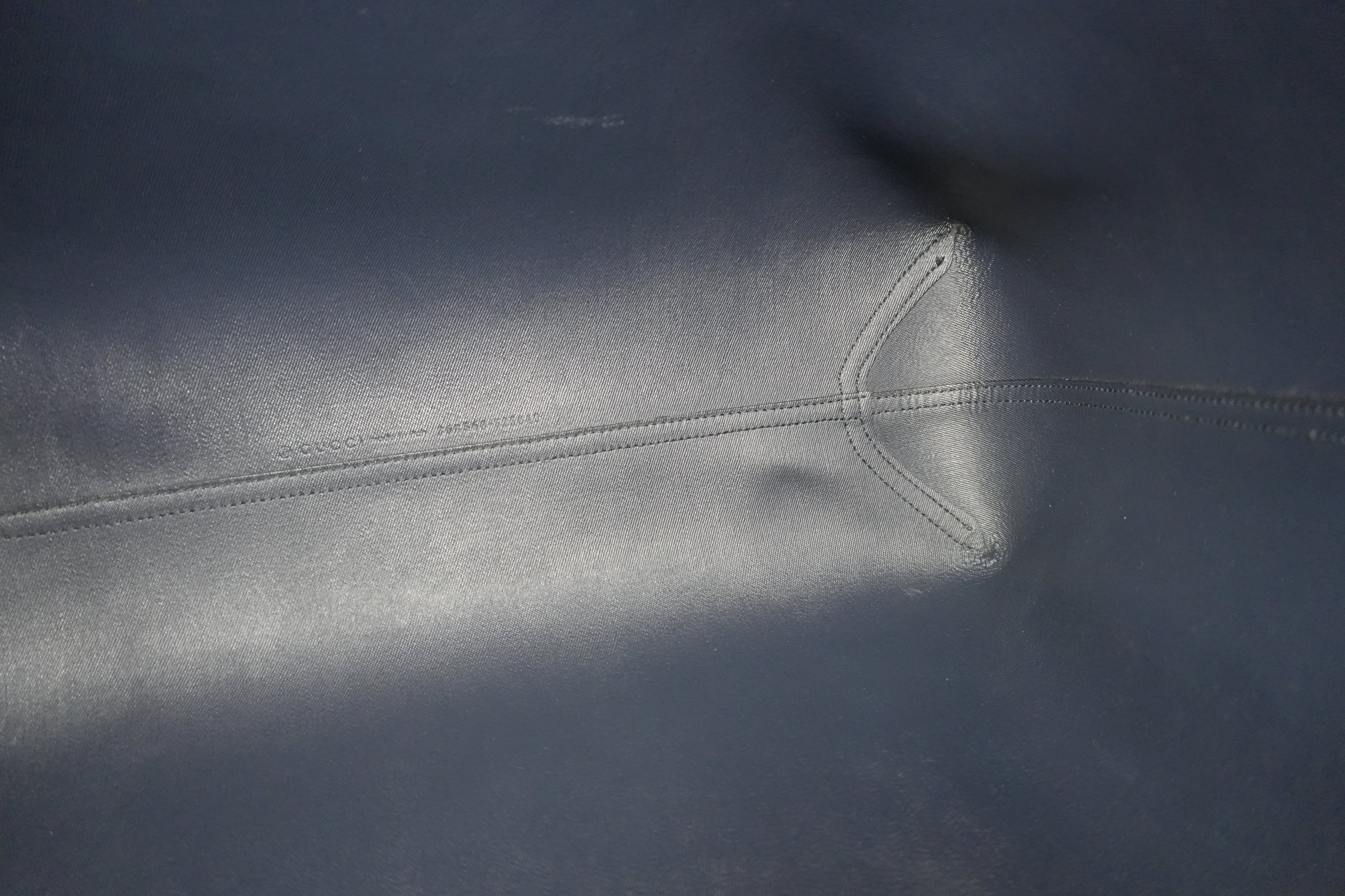 Gucci Blooms Canvas Tote Bag Blue Used