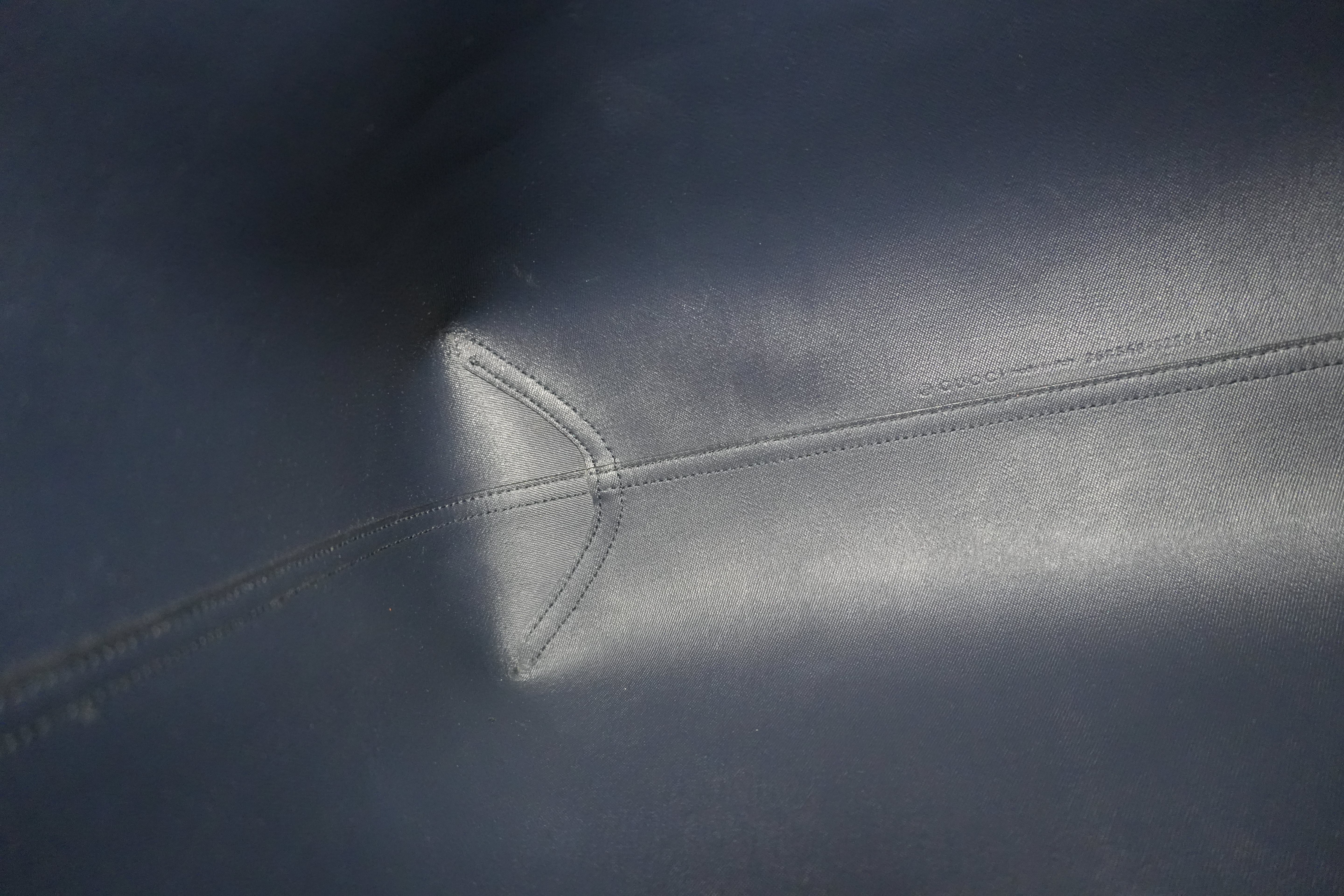 Gucci Blooms Canvas Tote Bag Blue Used