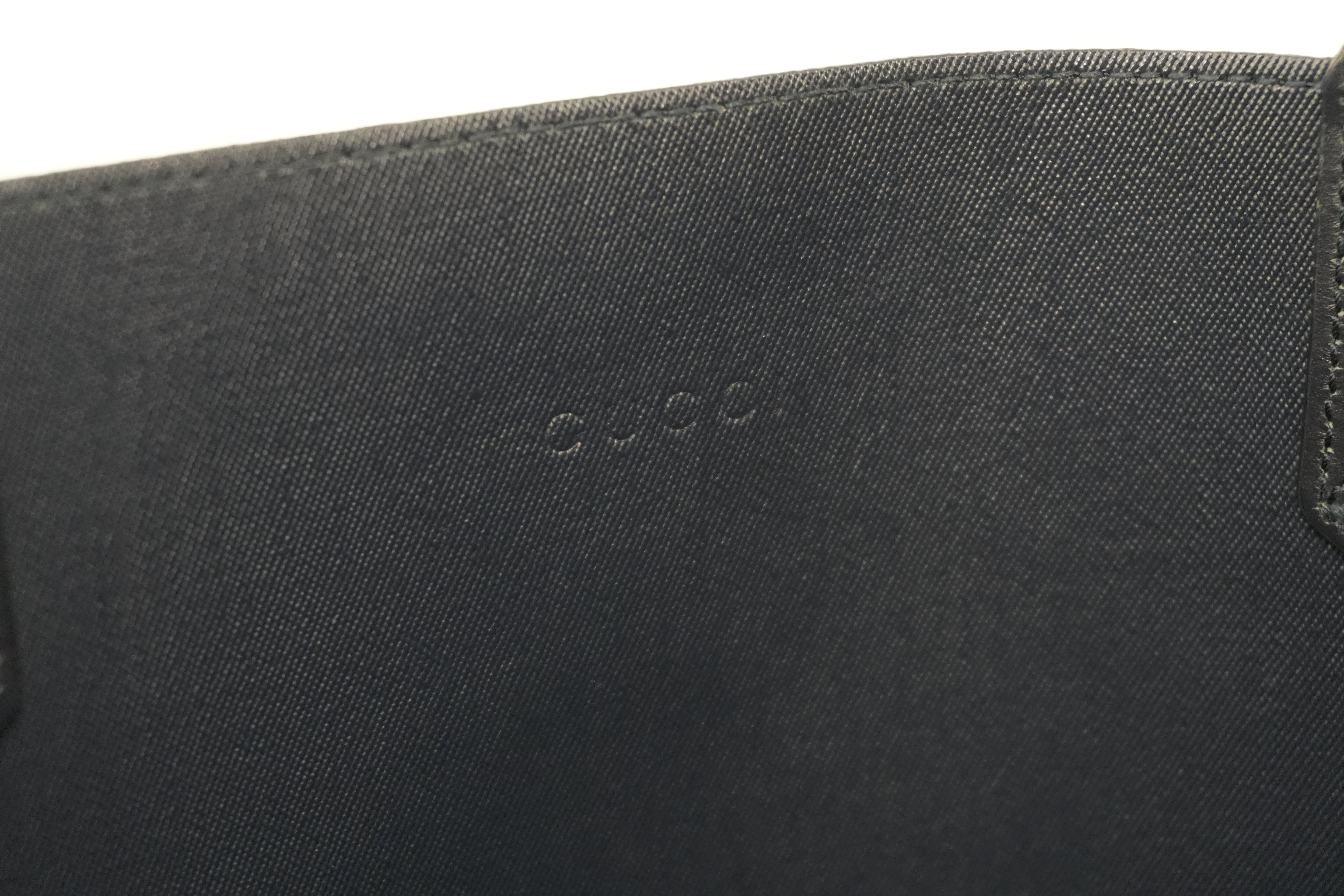 Gucci Blooms Canvas Tote Bag Blue Used