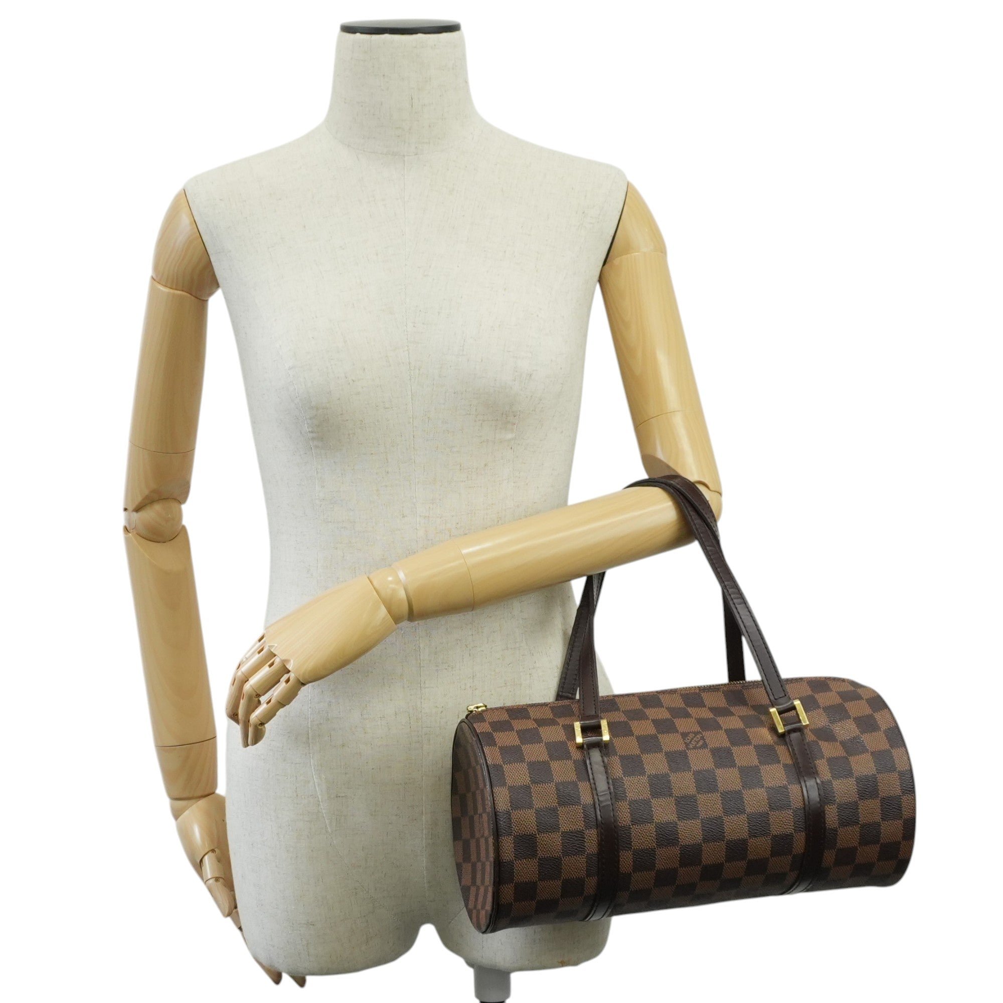 Pre-owned Louis Vuitton Damier Ebene Papillon Handbag