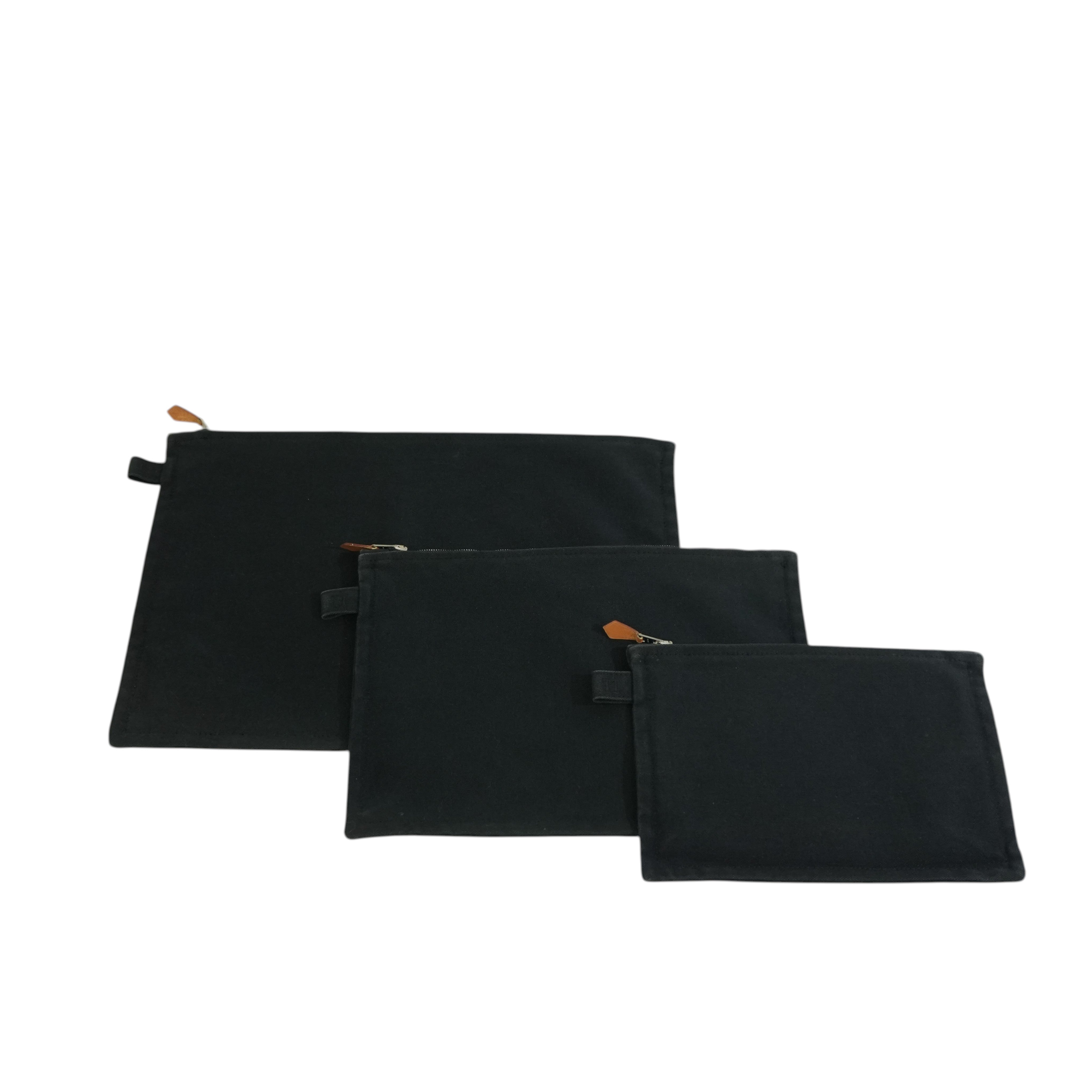 Pre-owned Hermes Bundle of 3 Pouches