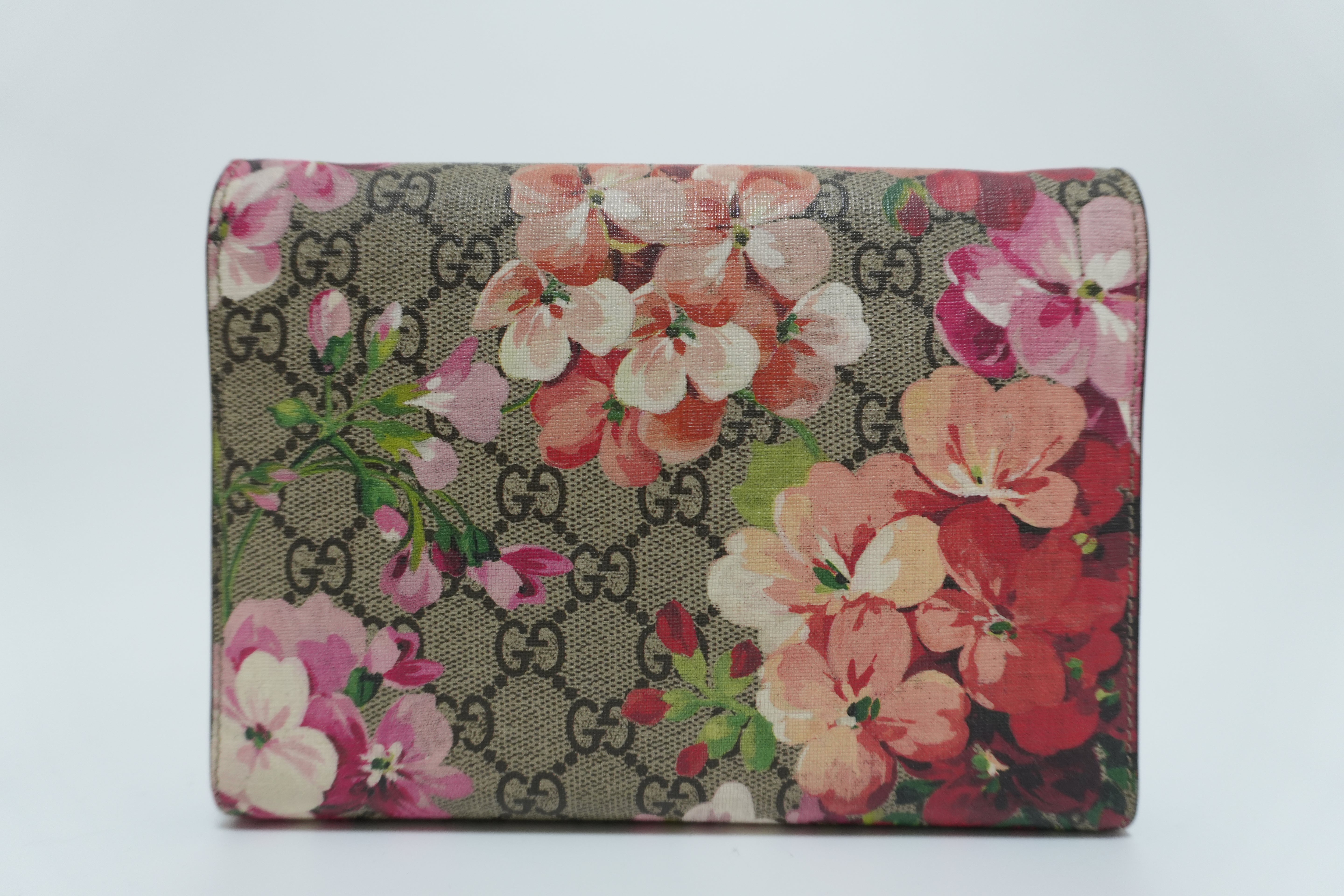 Gucci Dionysus Blooms Wallet on Chain Used