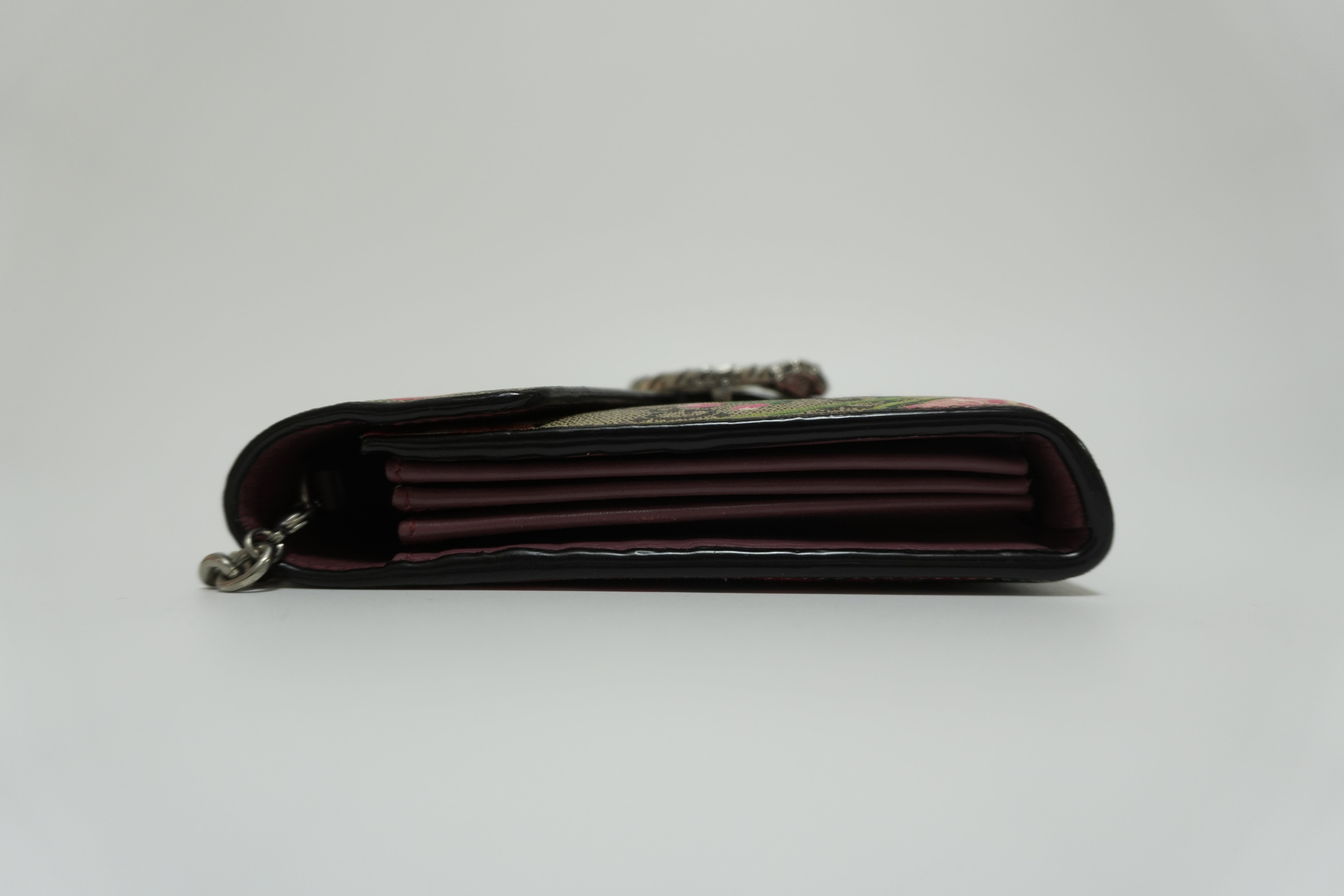 Gucci Dionysus Blooms Wallet on Chain Used