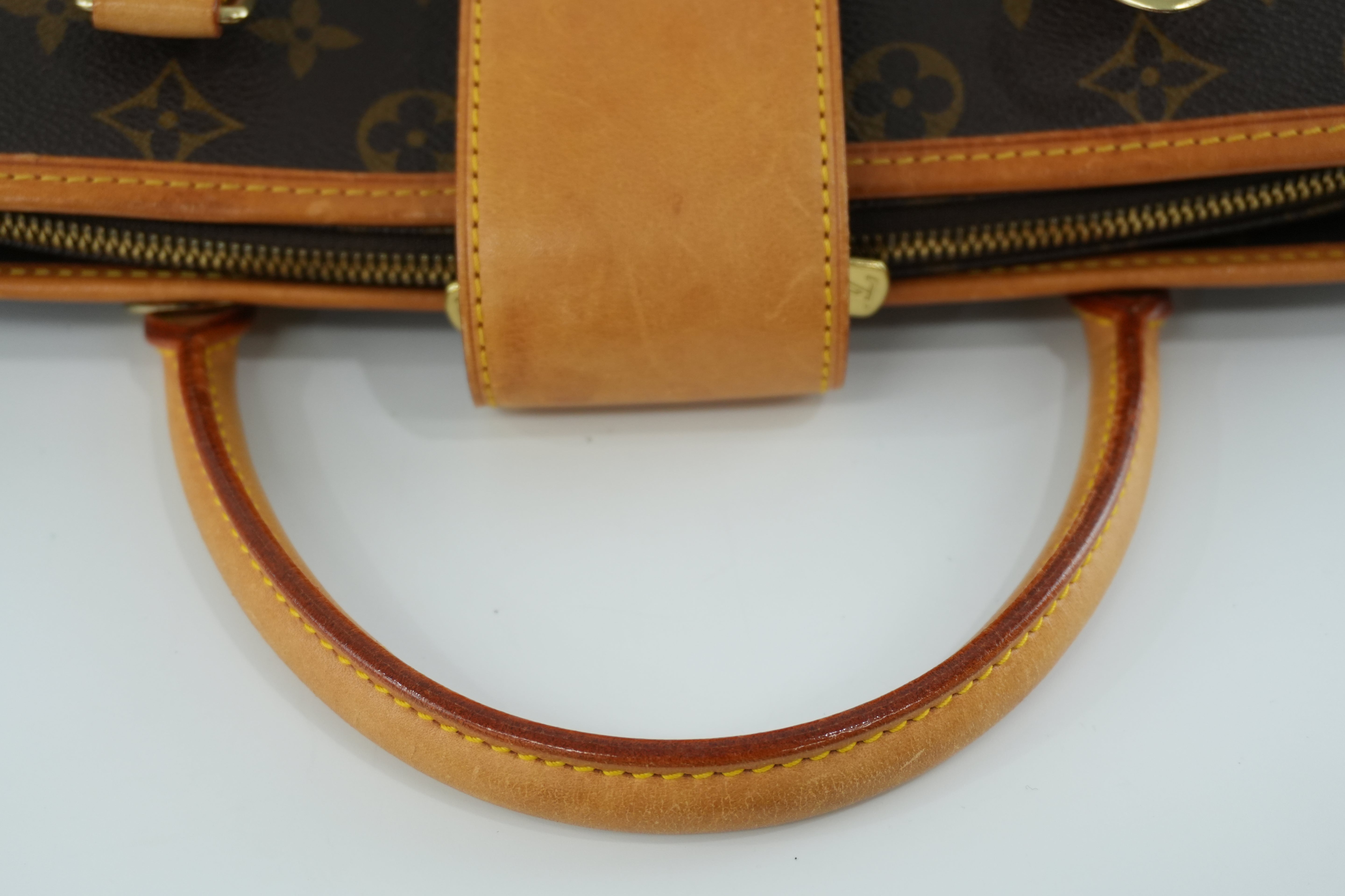 Louis Vuitton Monogram Rivoli Briefcase Used