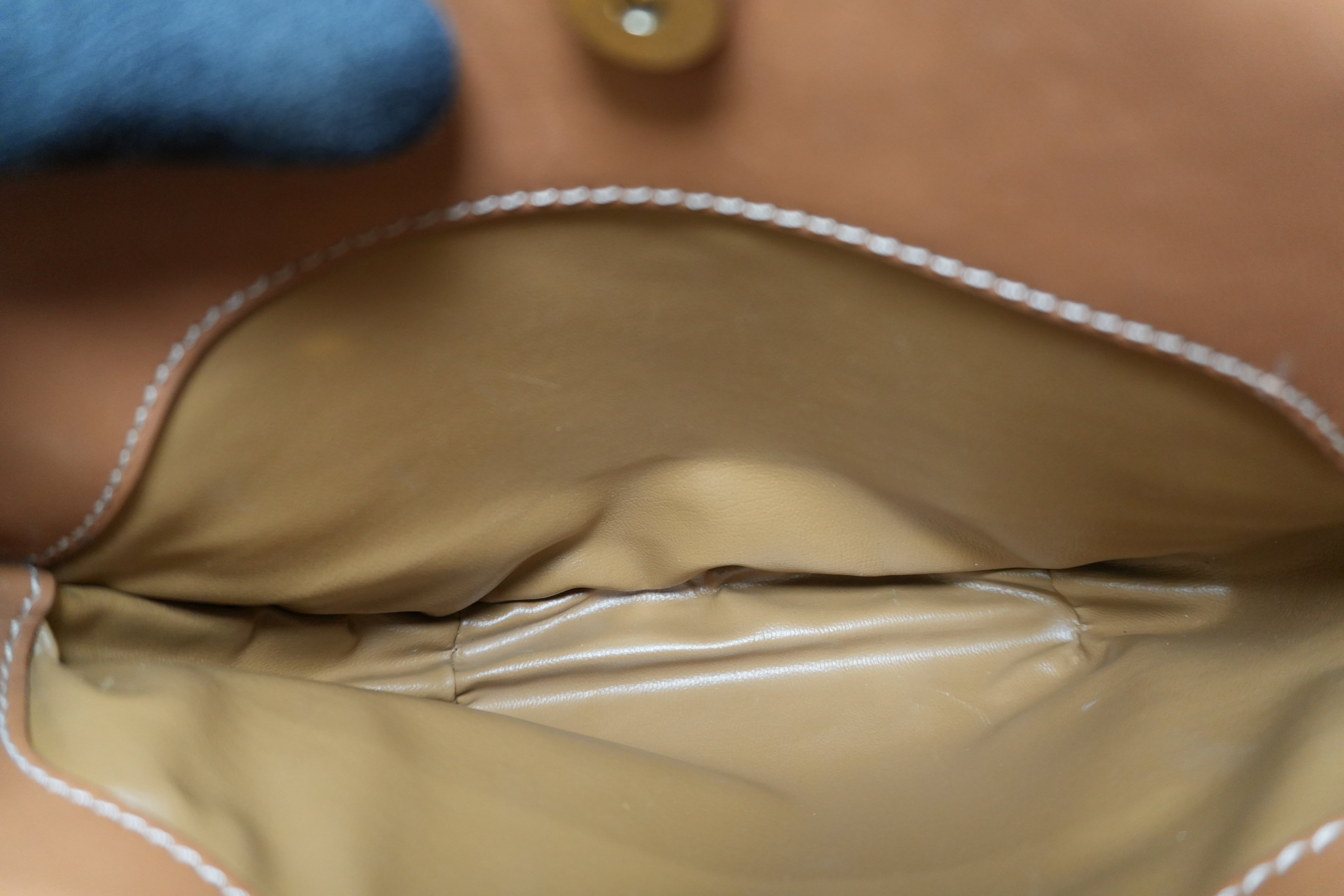 Pre-owned Celine Macadam Shoulder Bag Brown