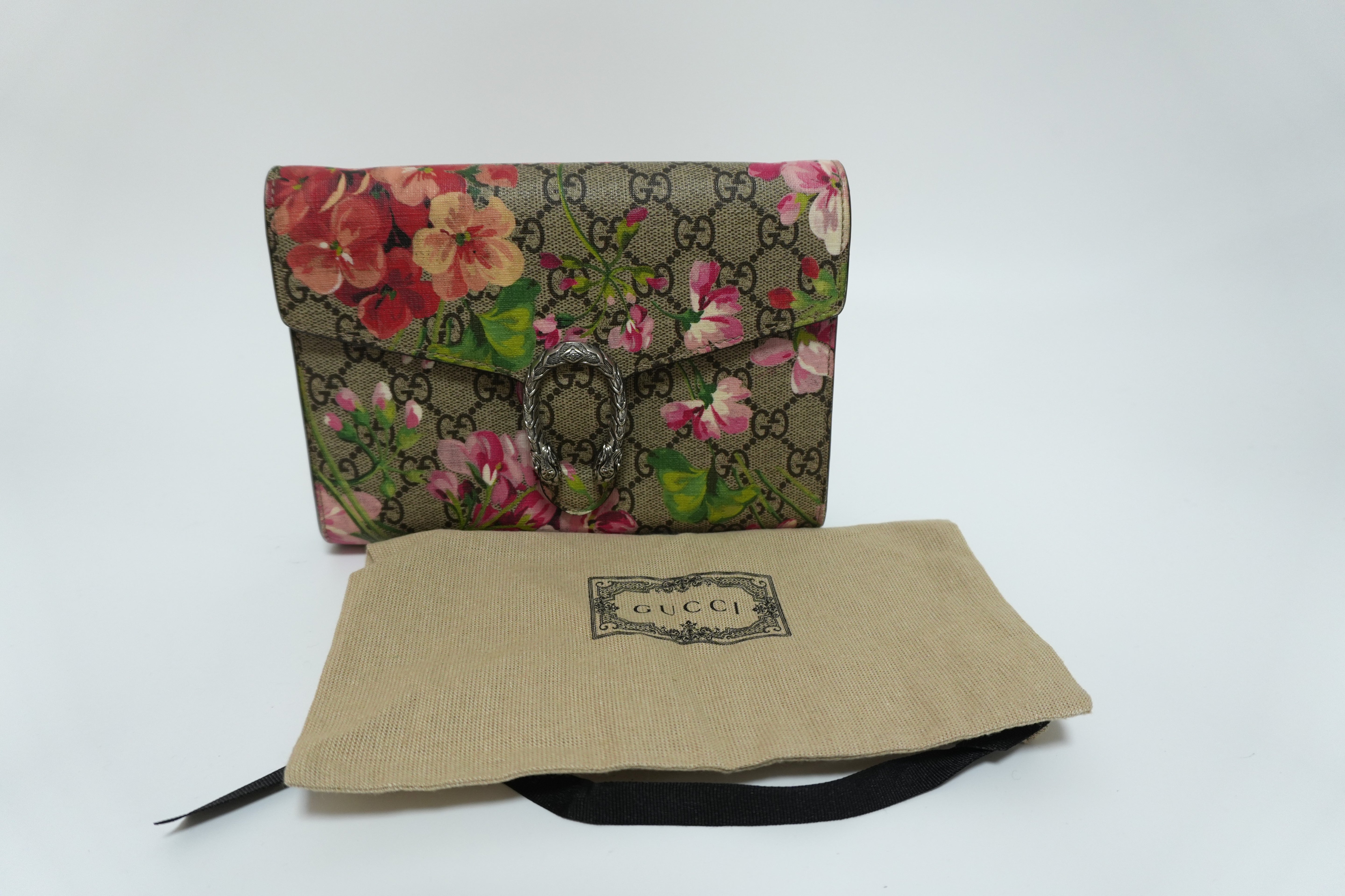 Gucci Dionysus Blooms Wallet on Chain Used