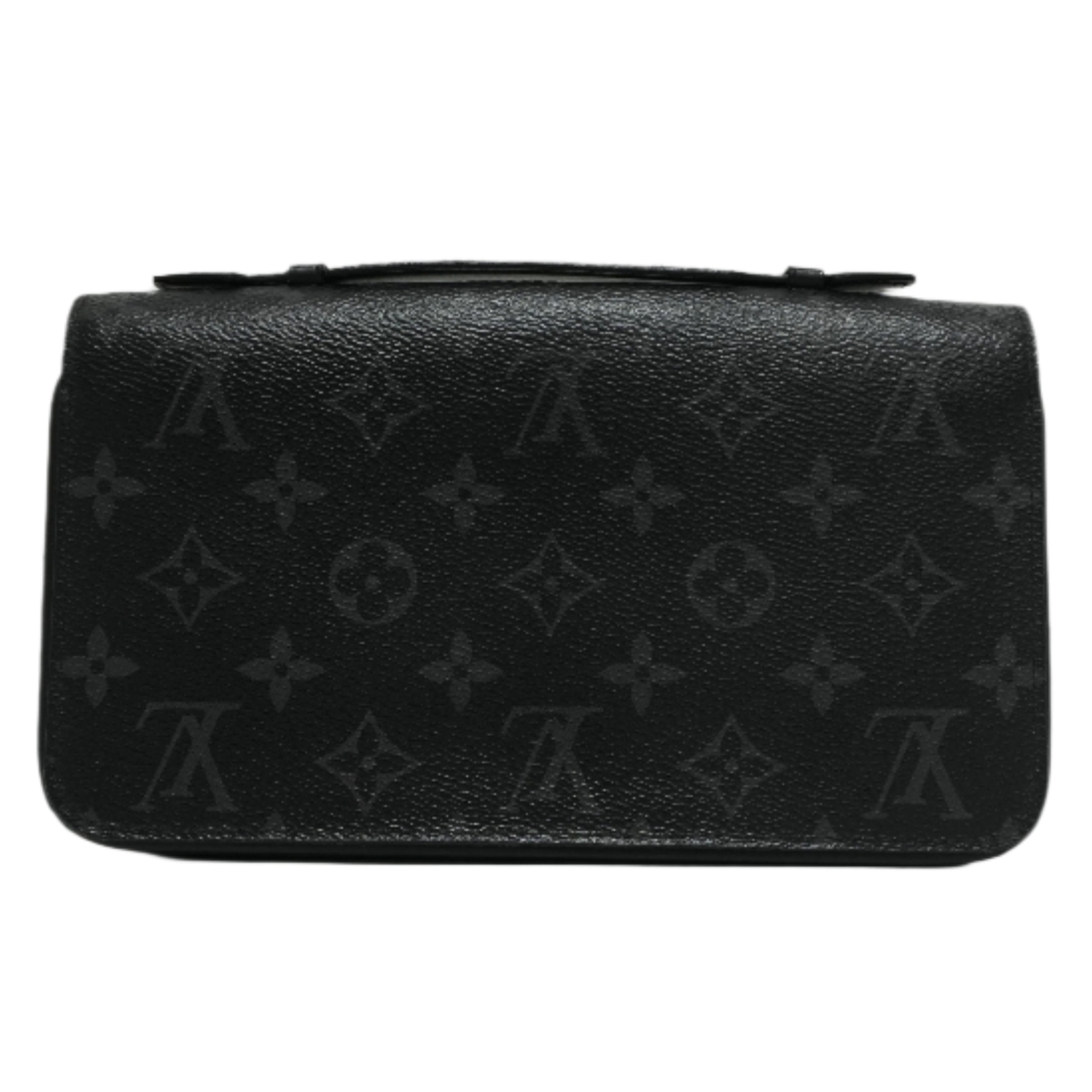 Louis Vuitton Eclipse Zippy XL Wallet Used