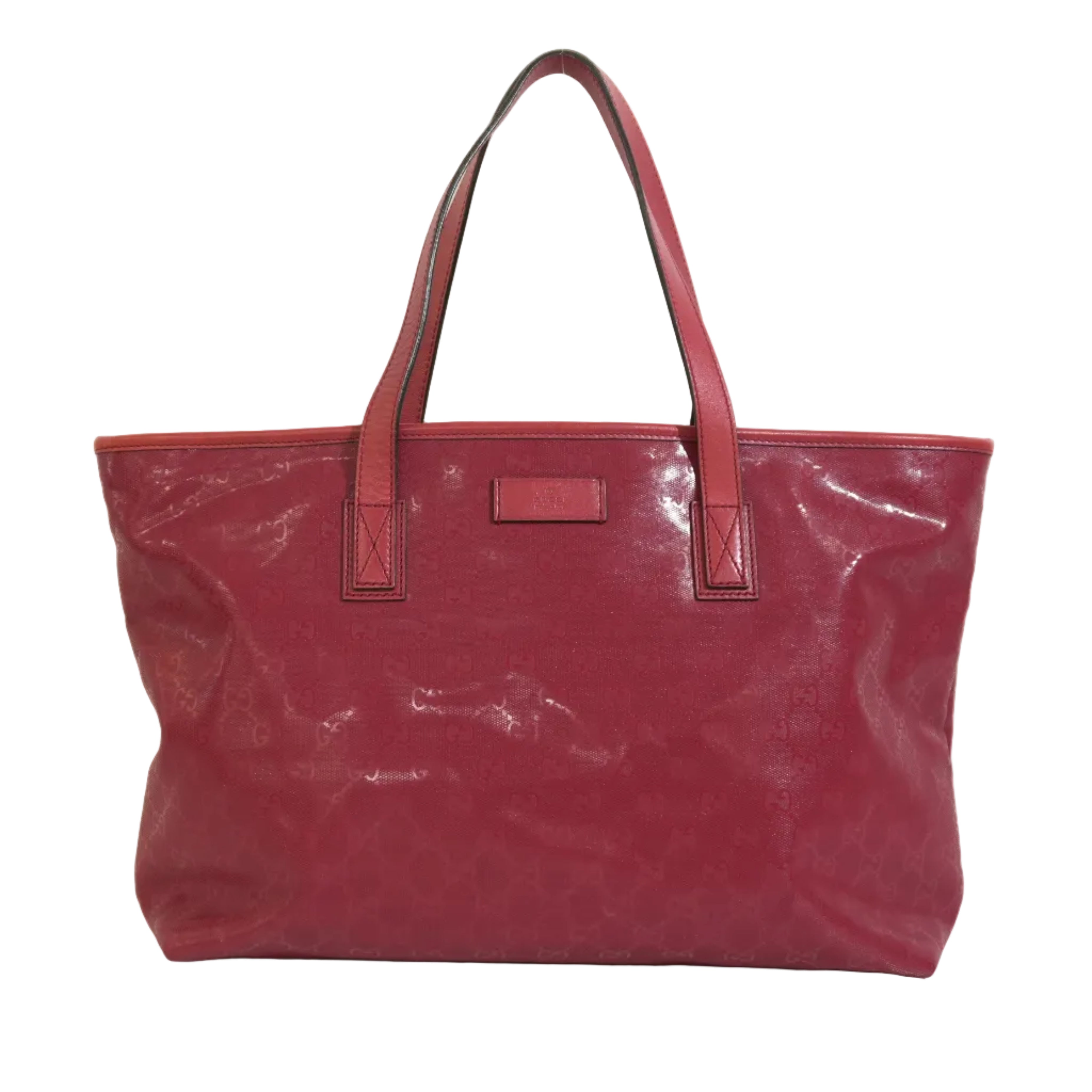 Pre-owned Gucci Shoulder Tote Bag Pink