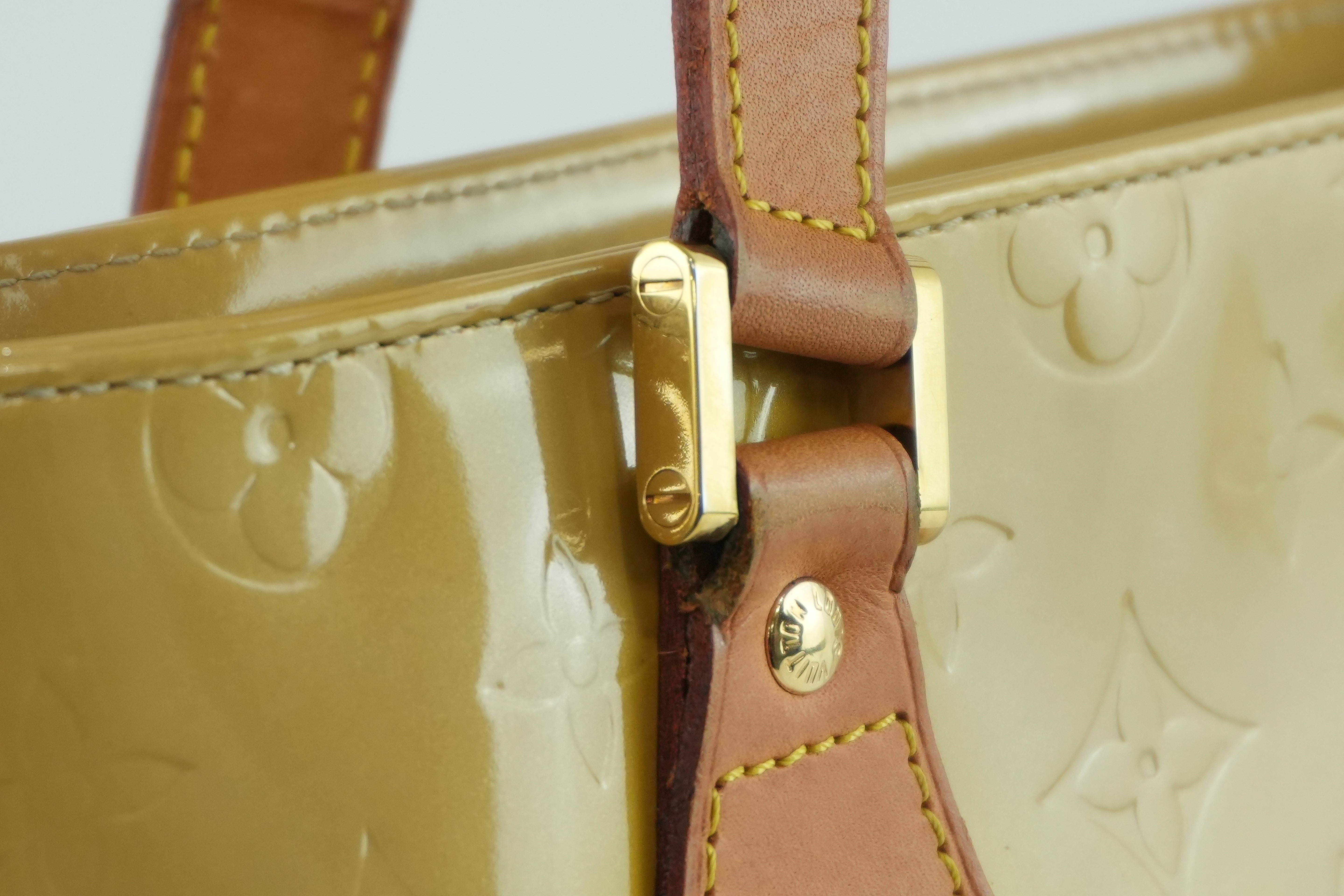 Louis Vuitton Houston Vernis Handbag Used