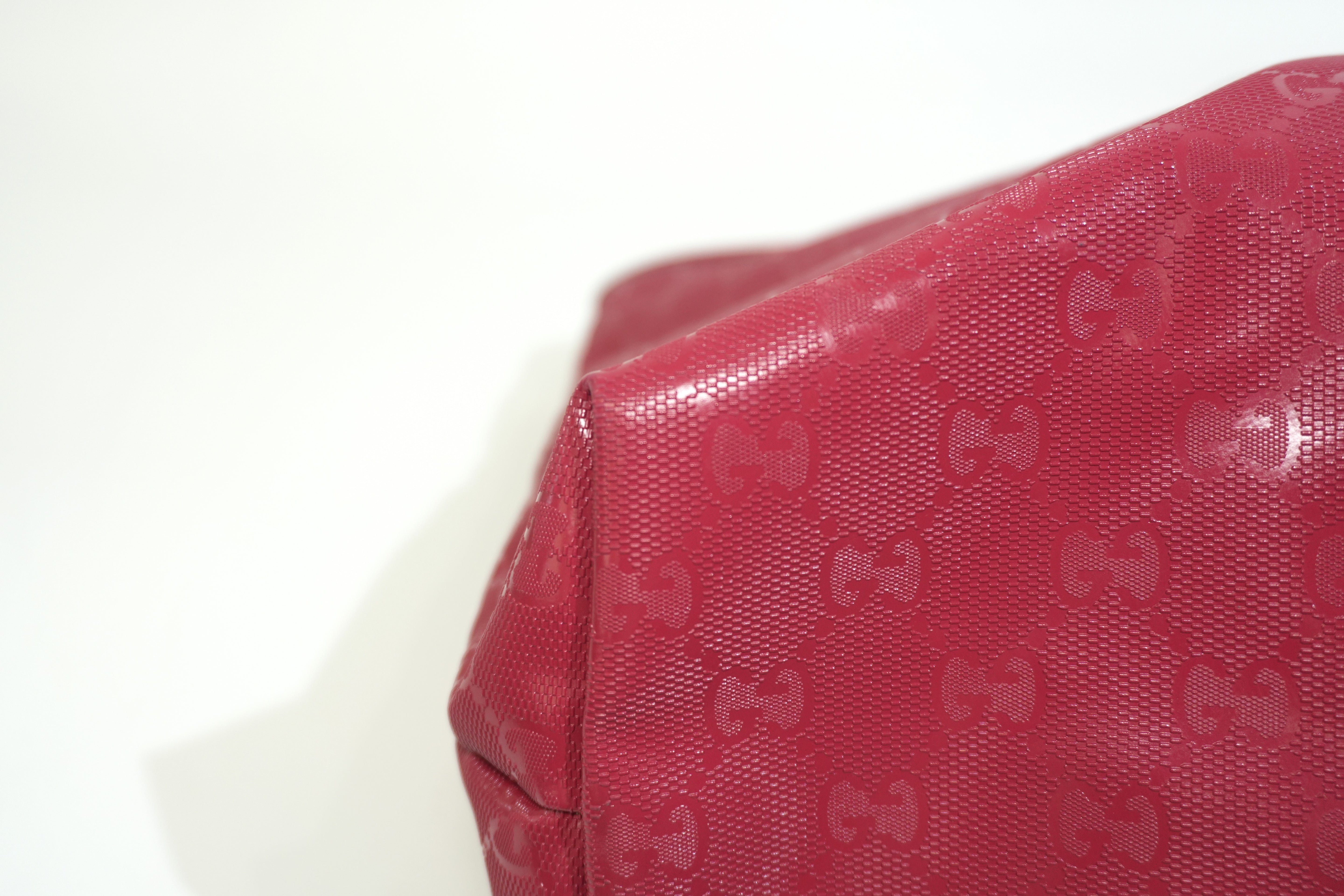 Pre-owned Gucci Shoulder Tote Bag Pink