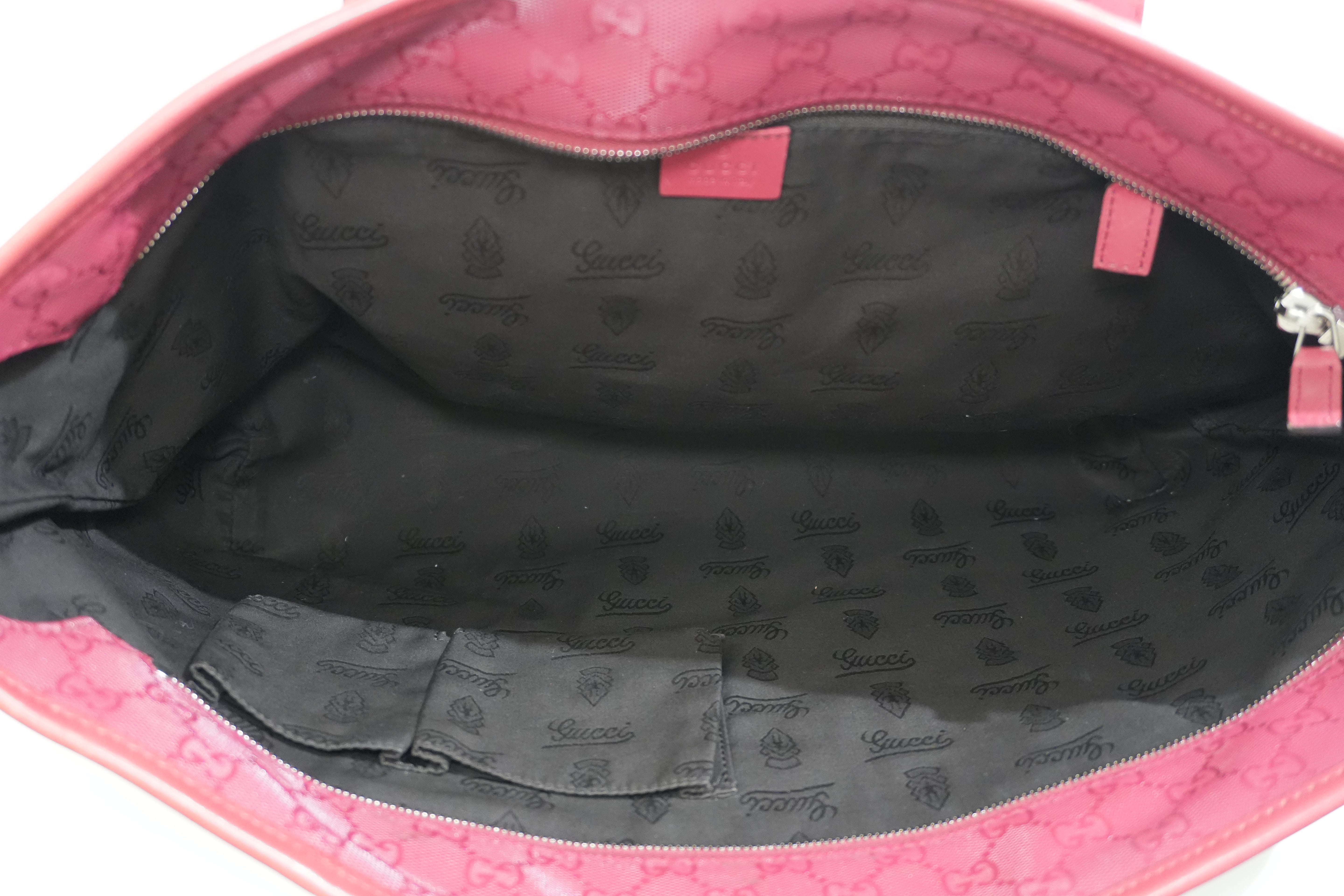 Pre-owned Gucci Shoulder Tote Bag Pink
