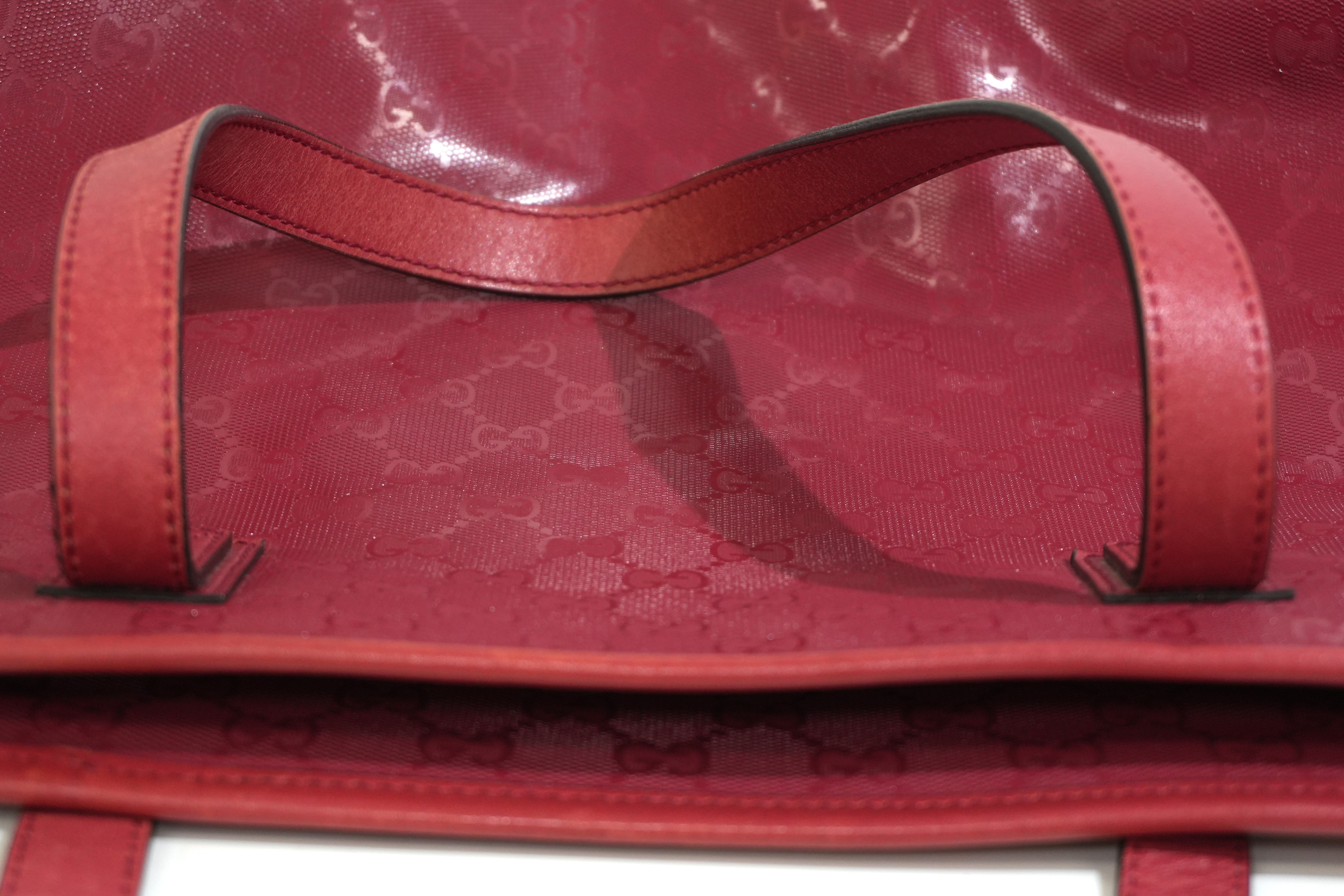 Pre-owned Gucci Shoulder Tote Bag Pink