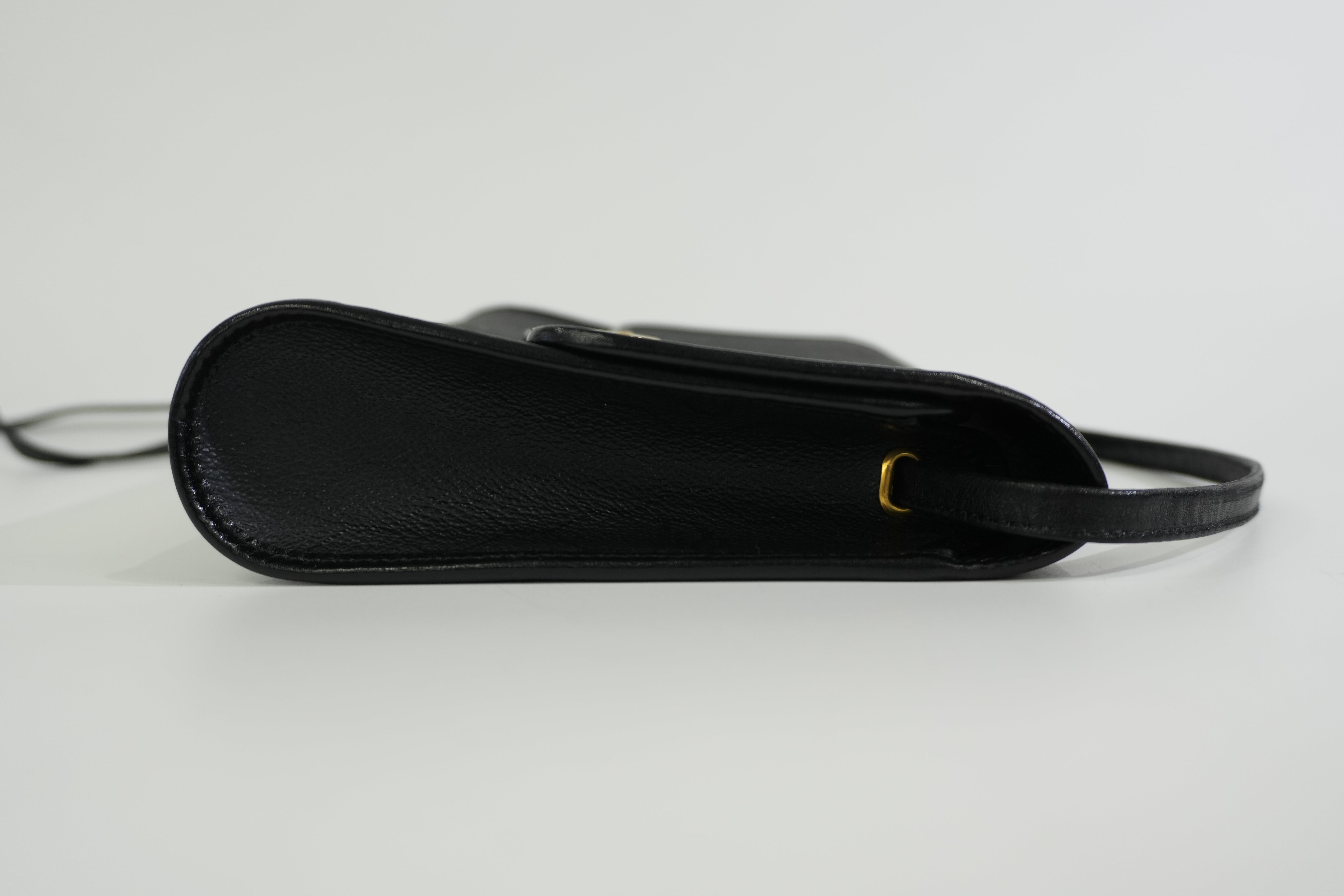 Pre-owned Christian Dior Honeycomb Shoulder Bag Black