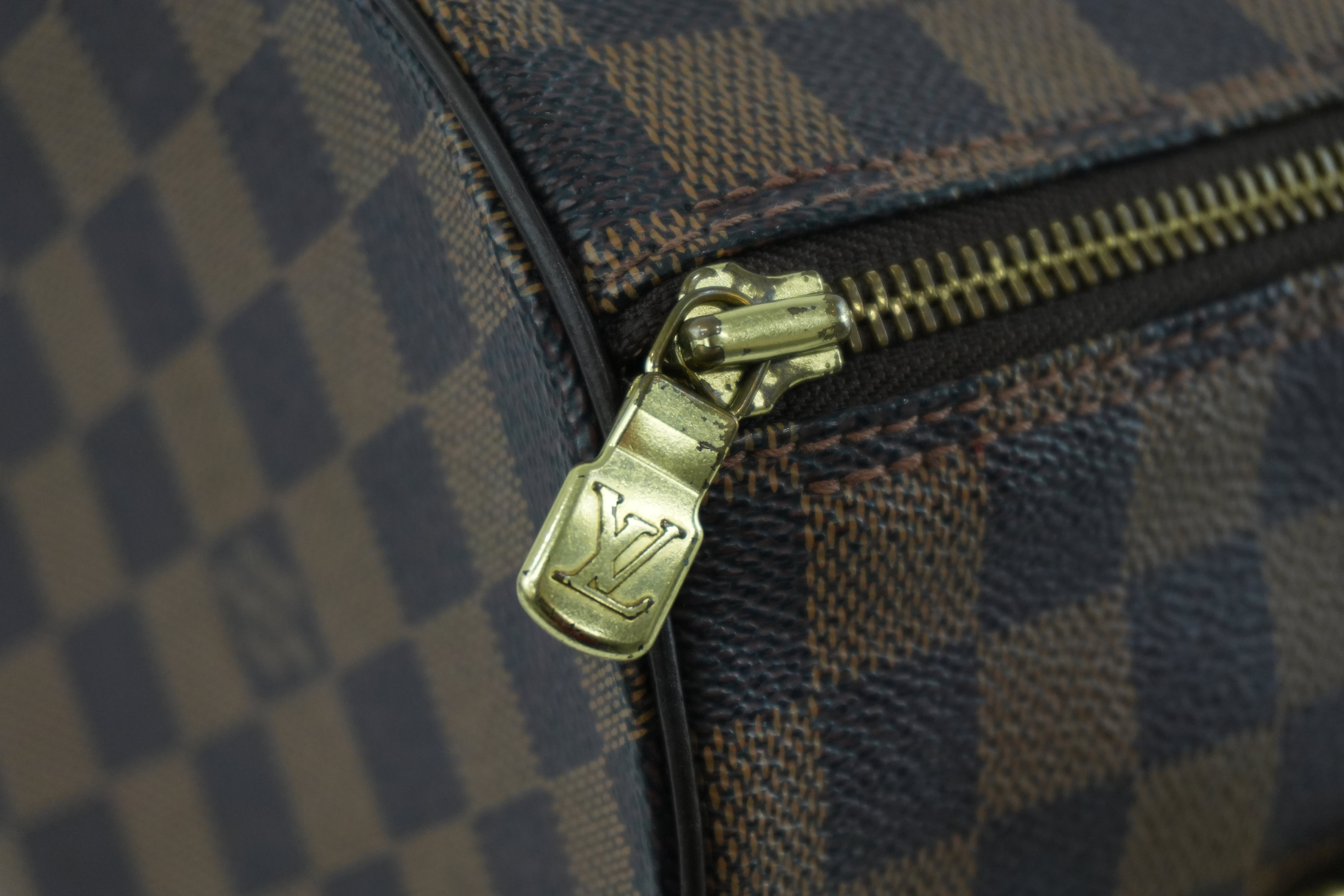 Pre-owned Louis Vuitton Damier Ebene Papillon Handbag