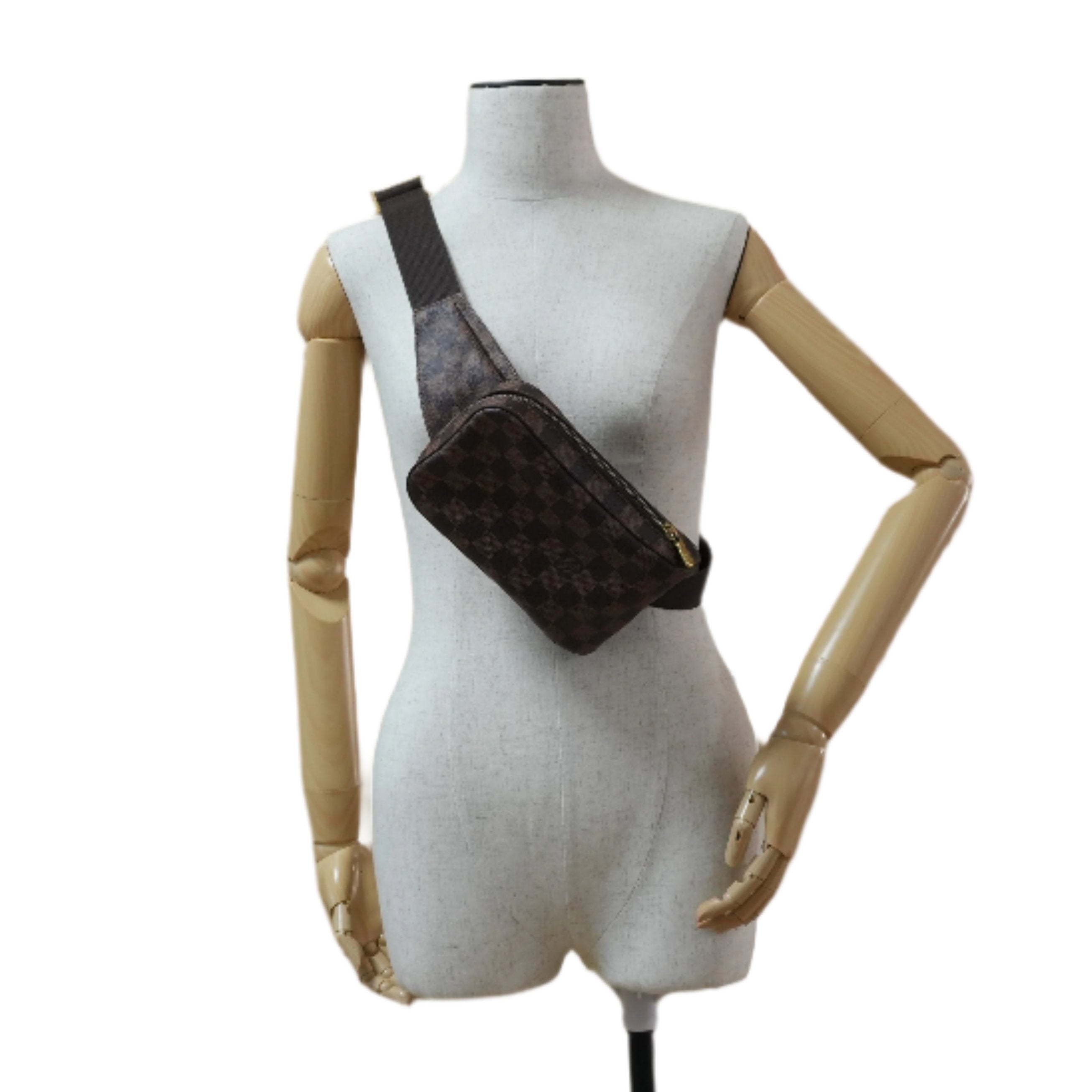 Louis Vuitton Damier Ebene Geronimo Body Bag Used