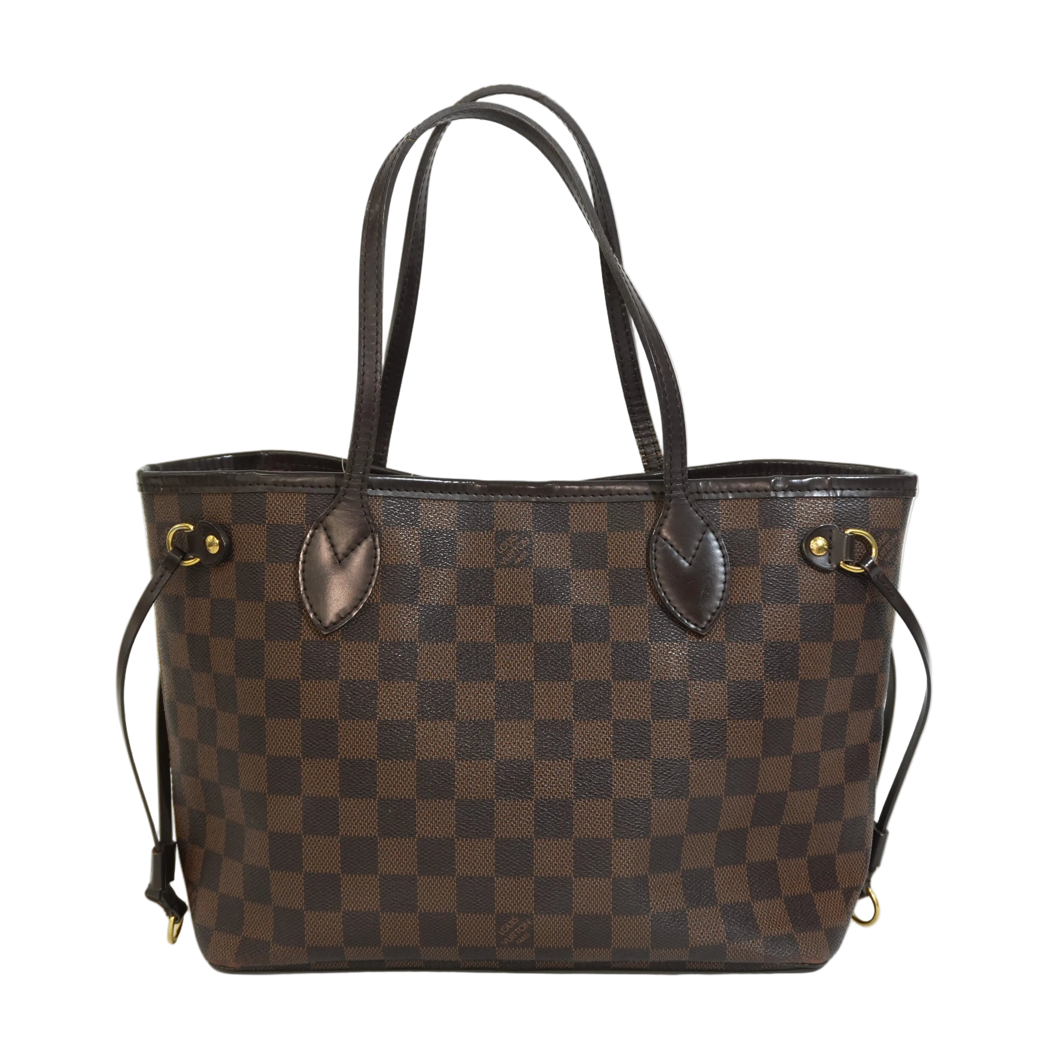 Pre-owned Louis Vuitton Damier Ebene Neverfull PM Tote Bag