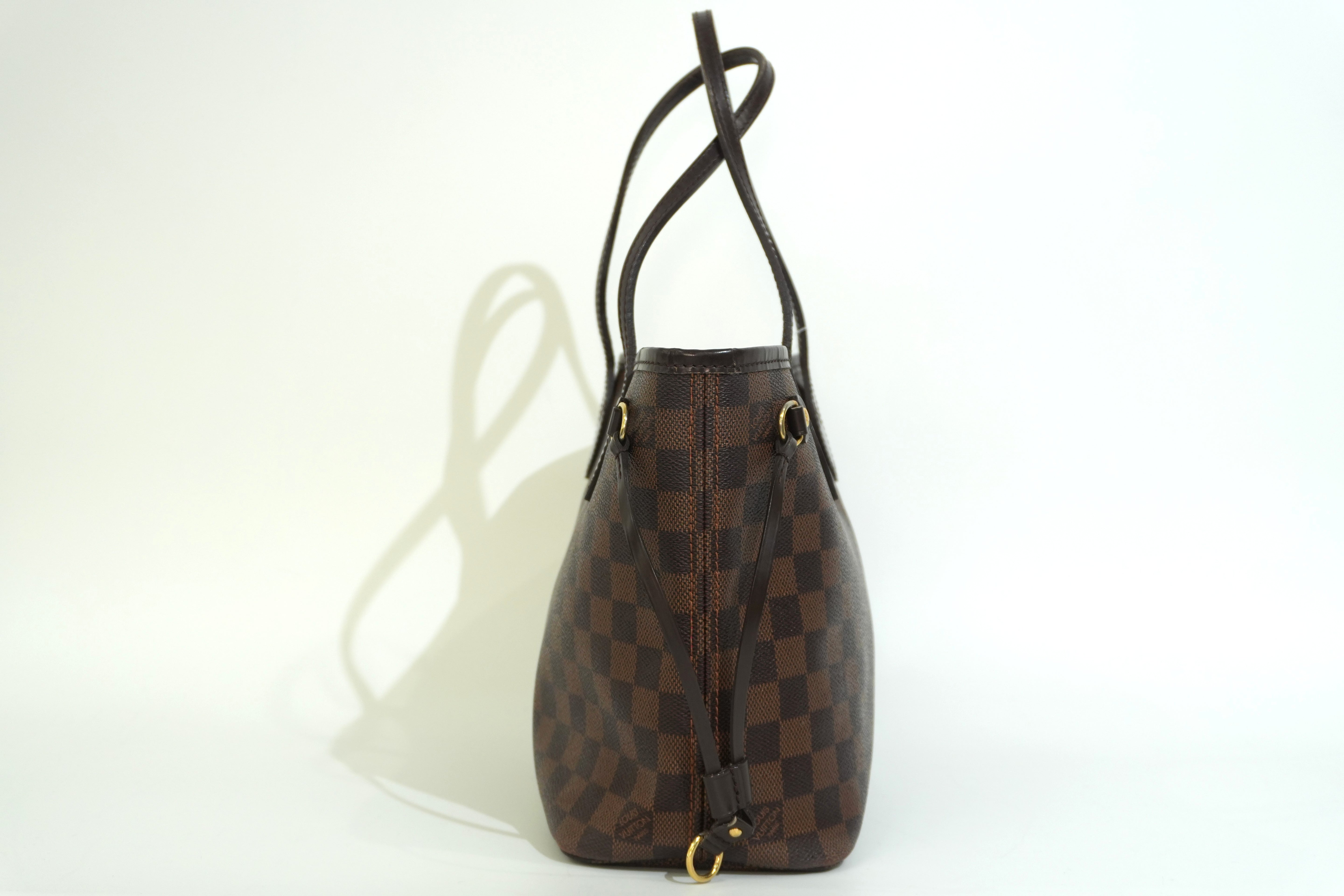 Pre-owned Louis Vuitton Damier Ebene Neverfull PM Tote Bag
