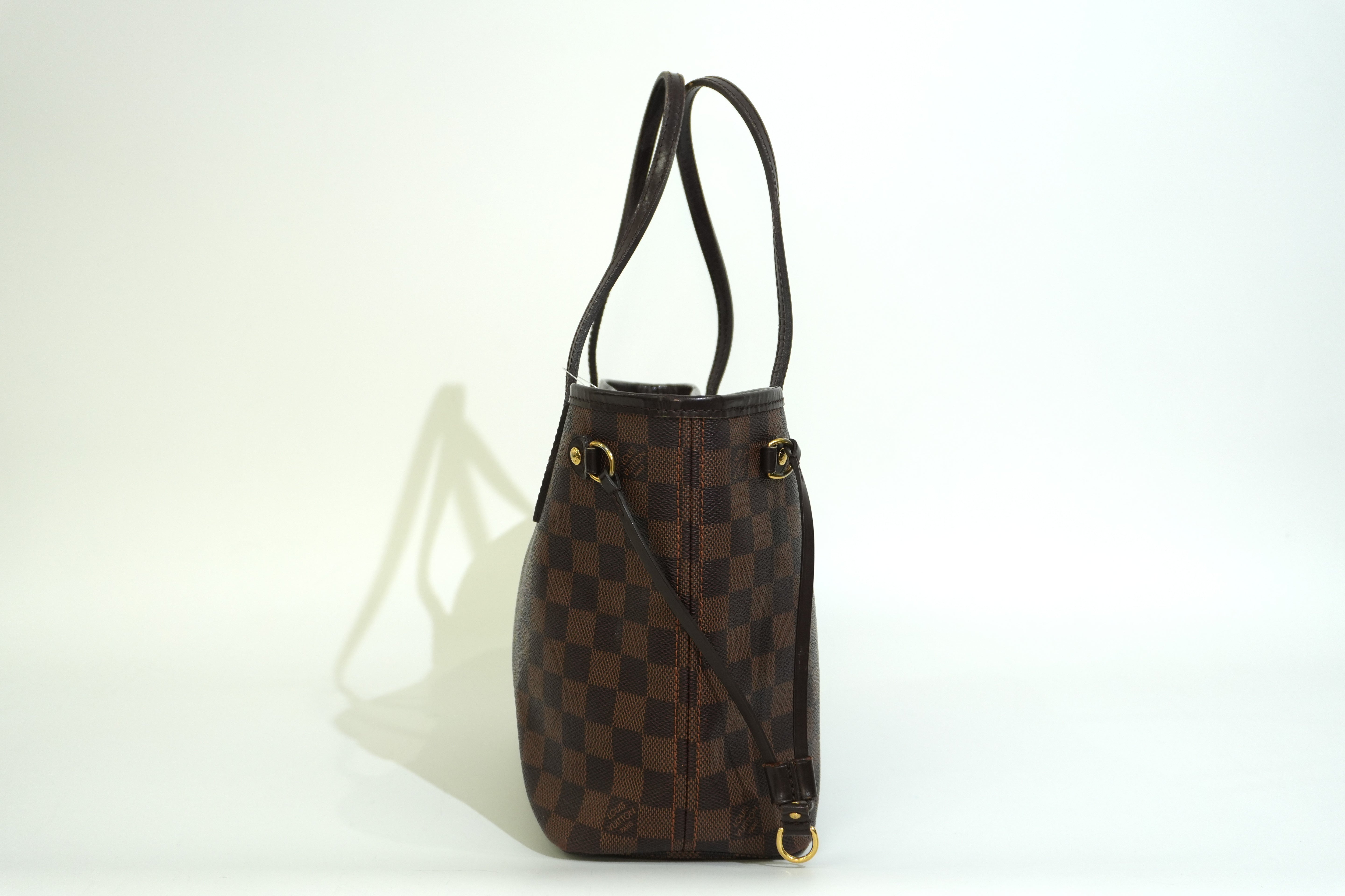 Pre-owned Louis Vuitton Damier Ebene Neverfull PM Tote Bag