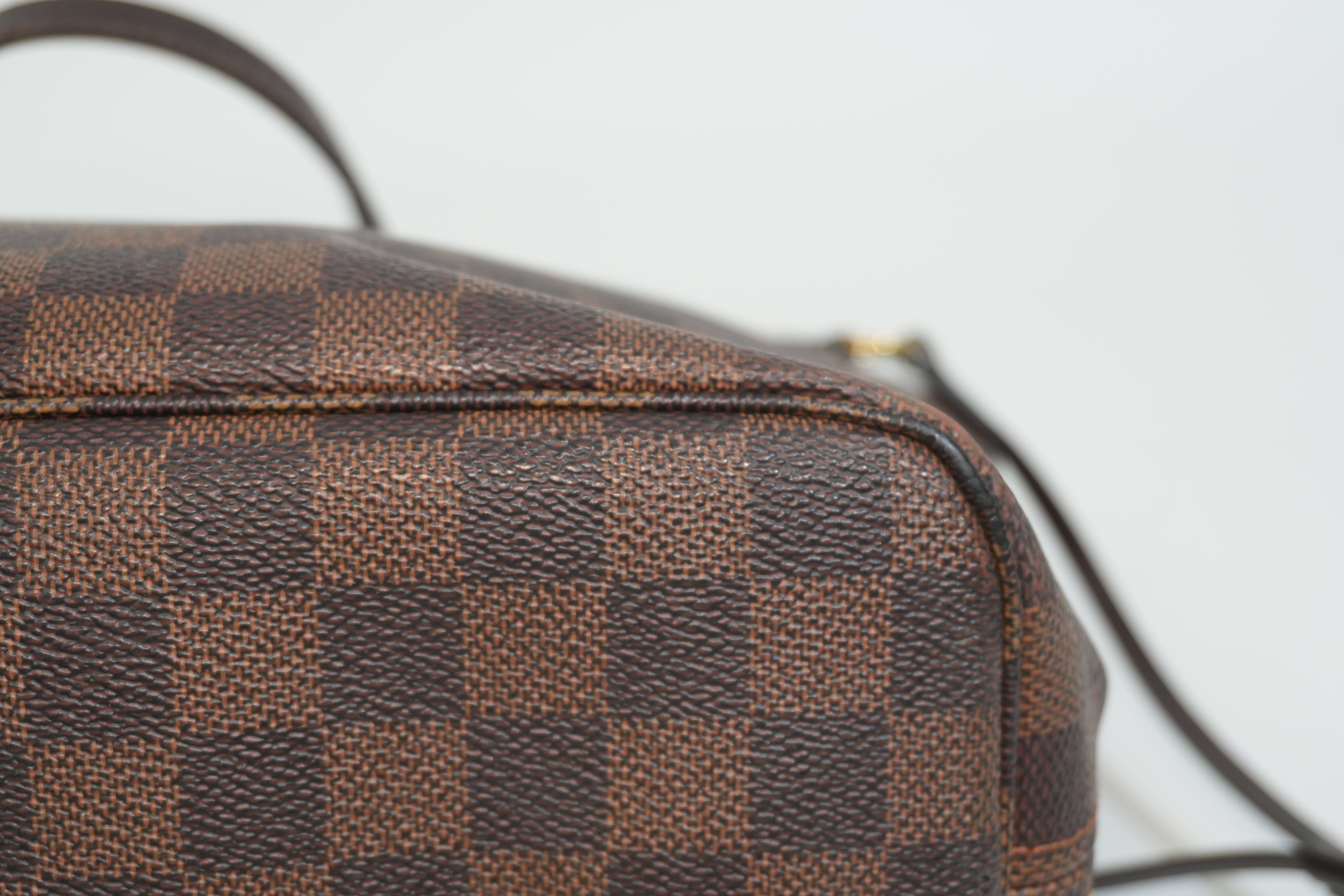 Pre-owned Louis Vuitton Damier Ebene Neverfull PM Tote Bag