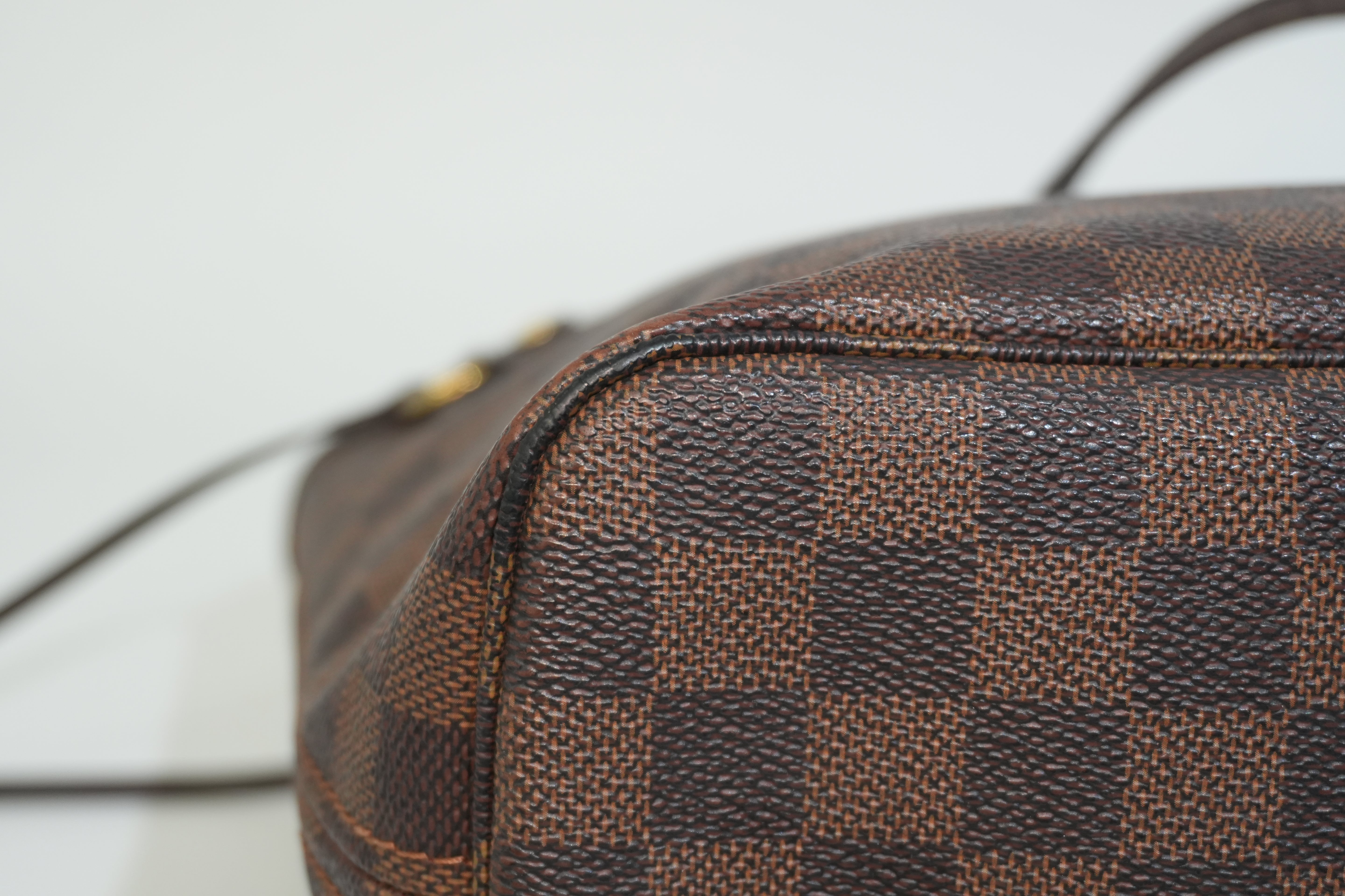 Pre-owned Louis Vuitton Damier Ebene Neverfull PM Tote Bag