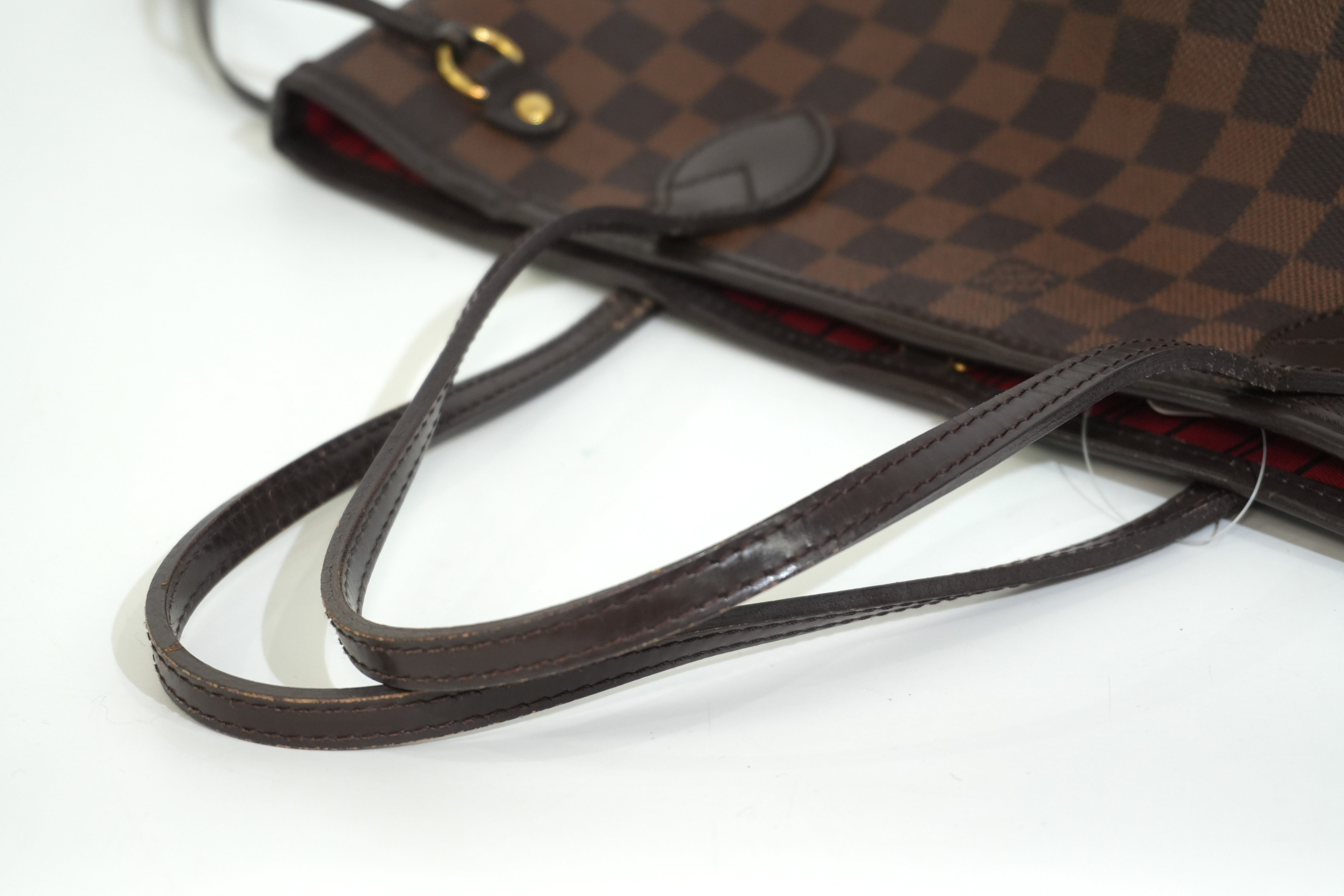 Pre-owned Louis Vuitton Damier Ebene Neverfull PM Tote Bag