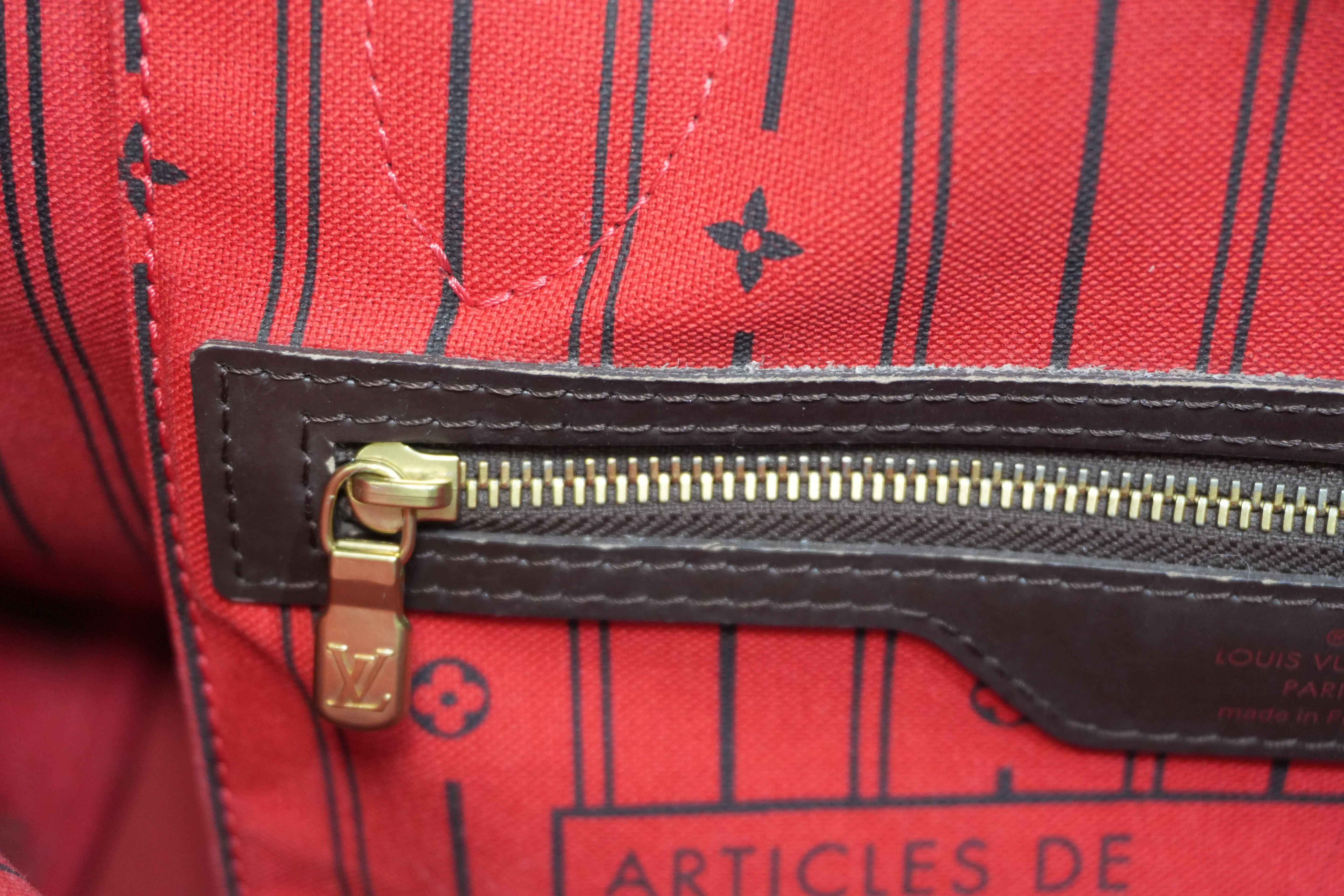 Pre-owned Louis Vuitton Damier Ebene Neverfull PM Tote Bag