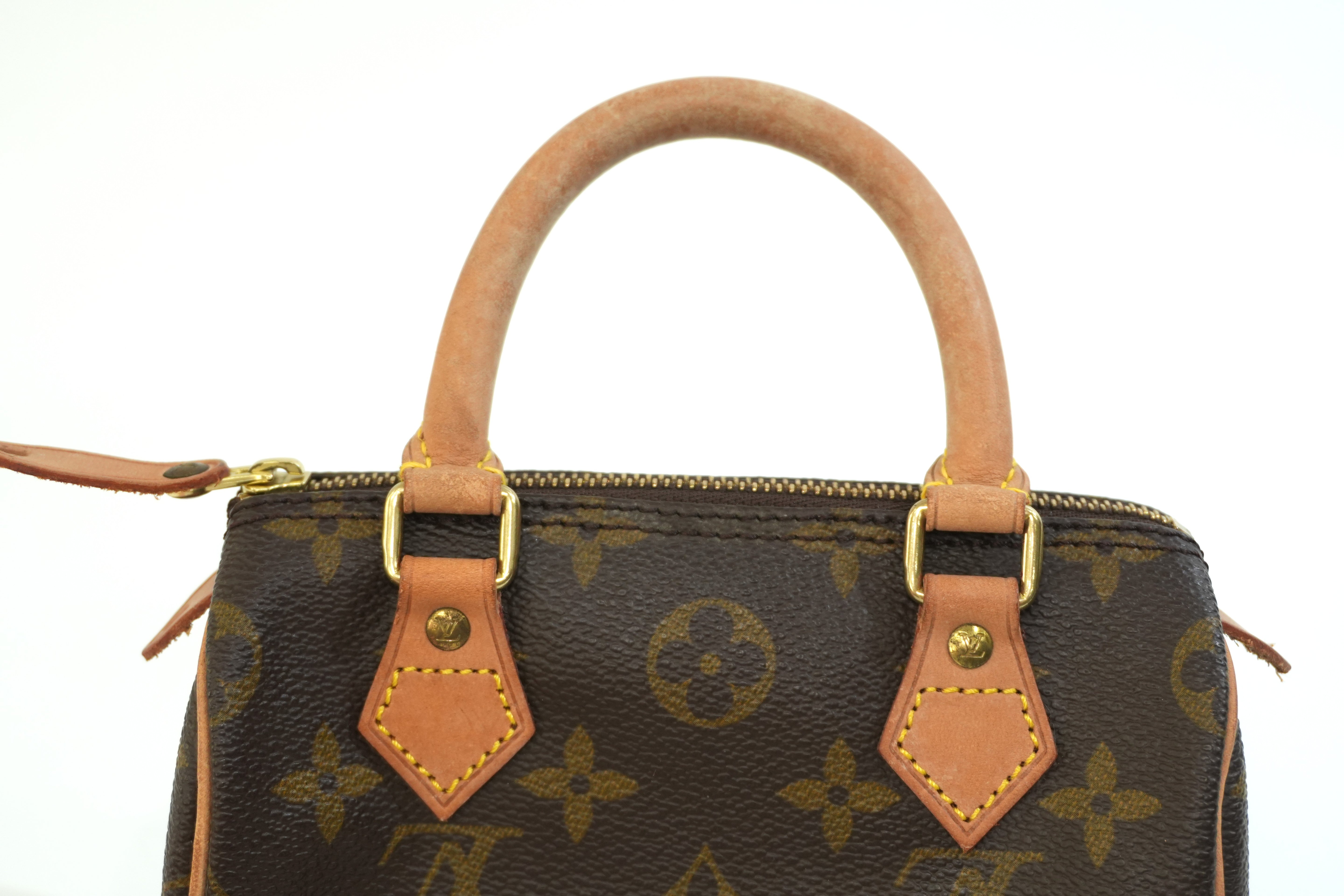 Pre-owned Louis Vuitton Monogram Mini Speedy Handbag
