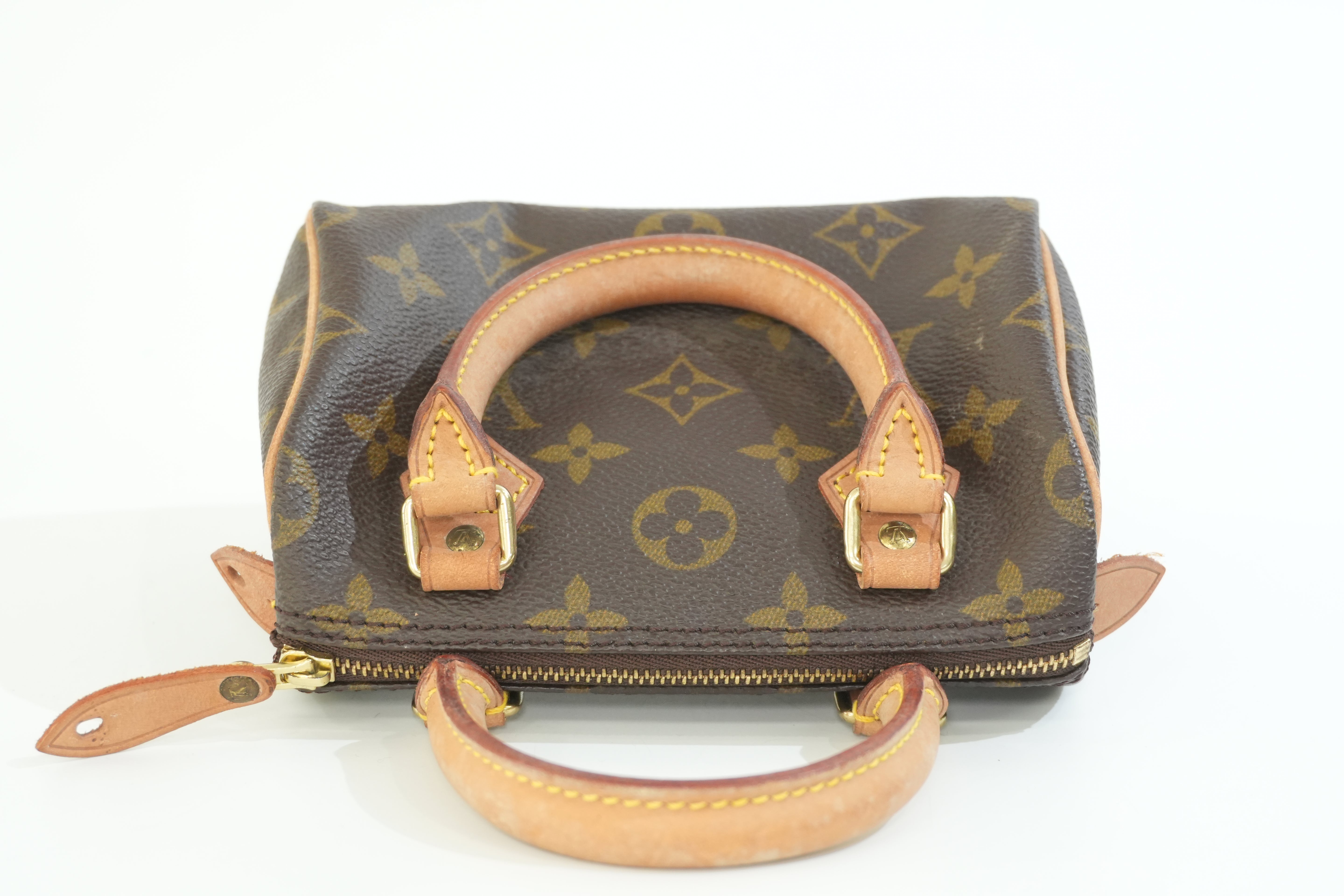 Pre-owned Louis Vuitton Monogram Mini Speedy Handbag