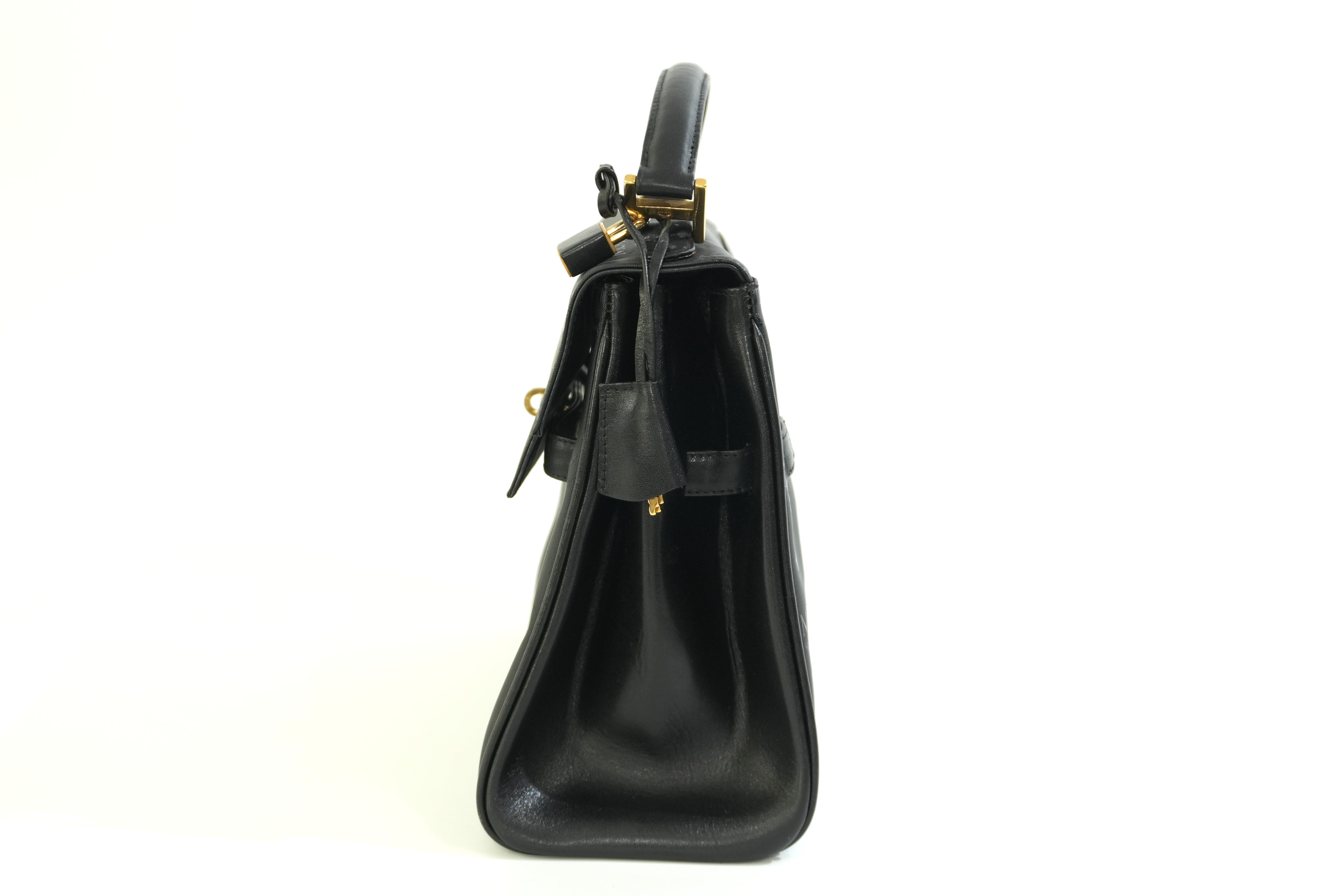 Pre-owned MCM Top Handle Handbag Black