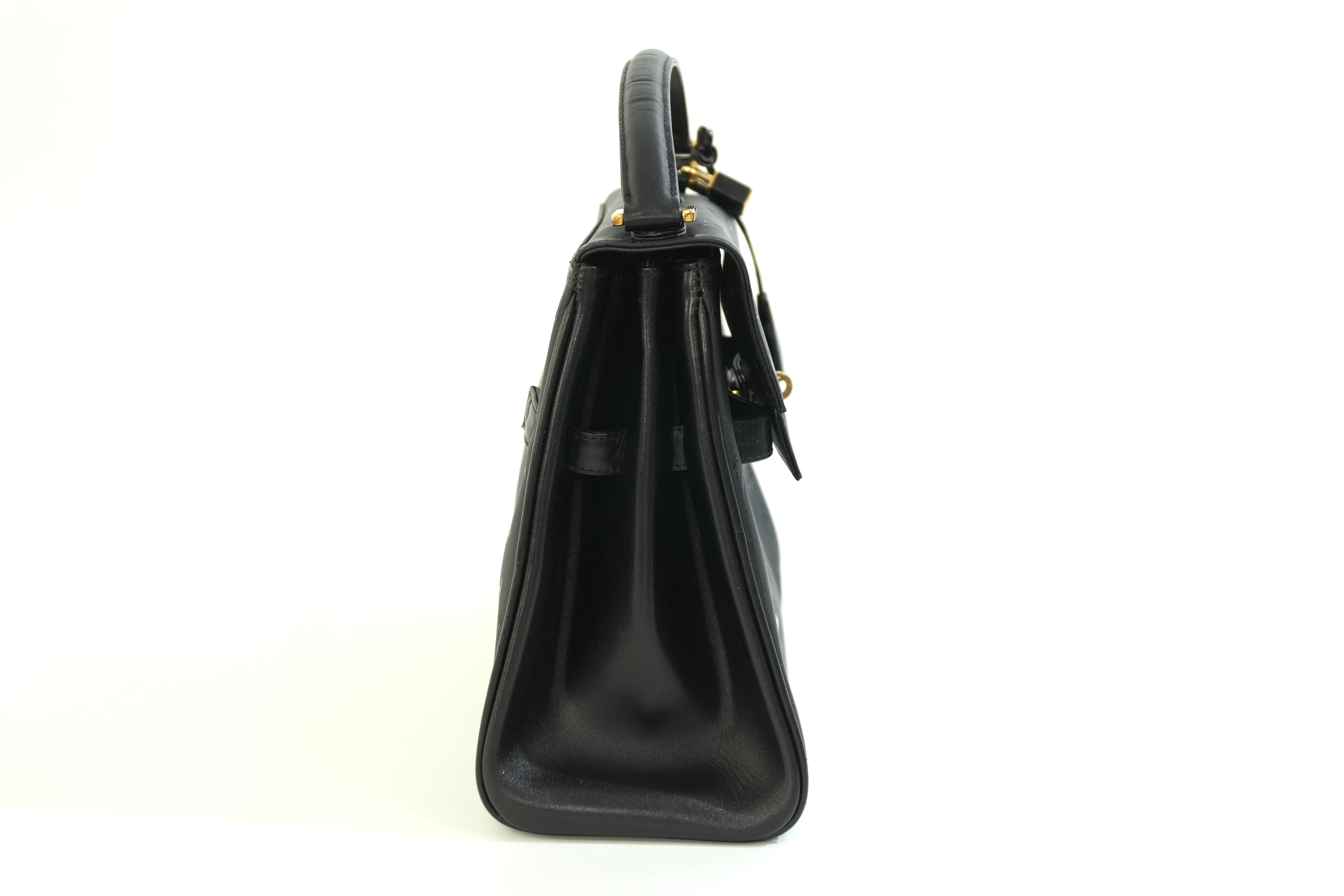 Pre-owned MCM Top Handle Handbag Black