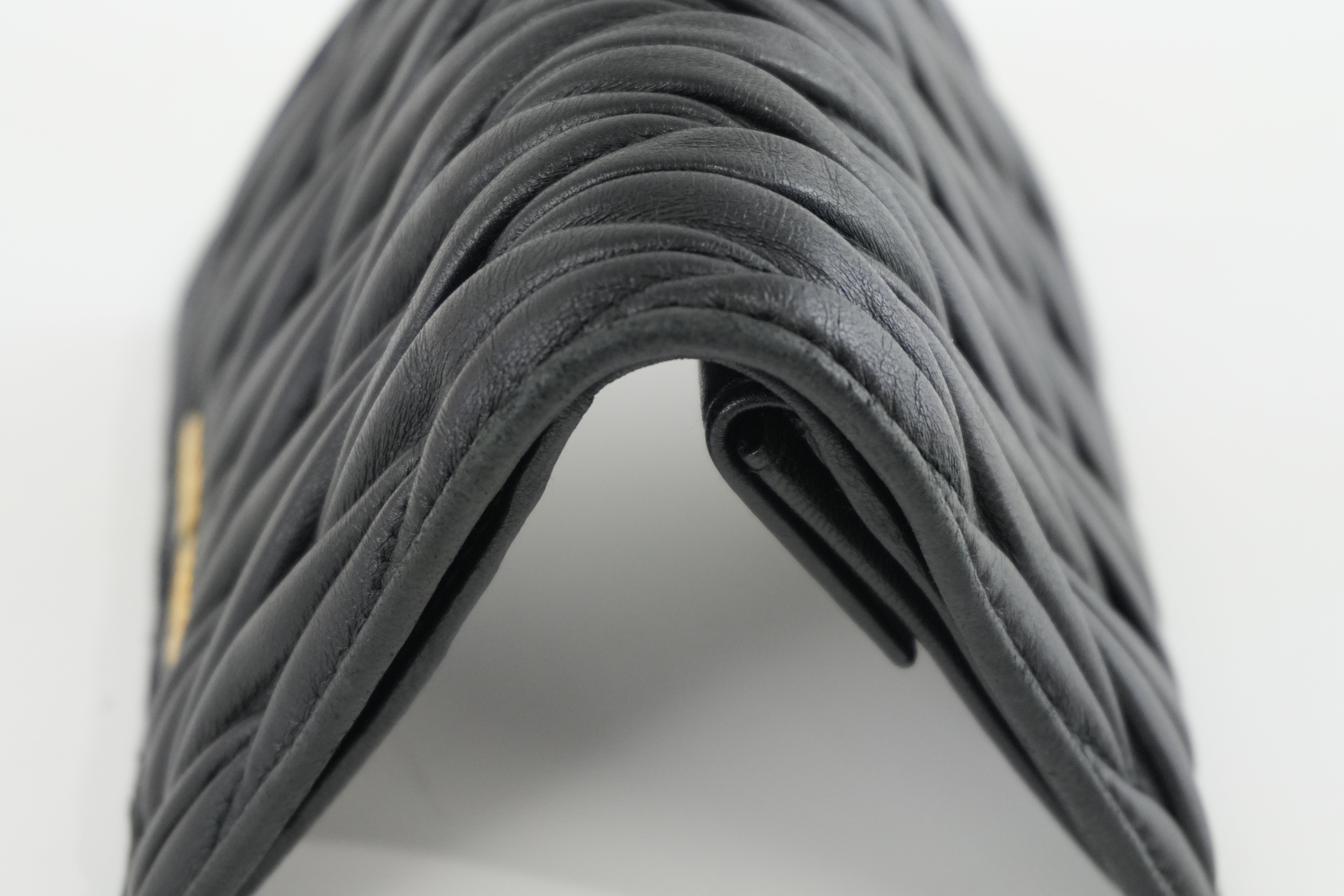 Miumiu Compact Wallet Used