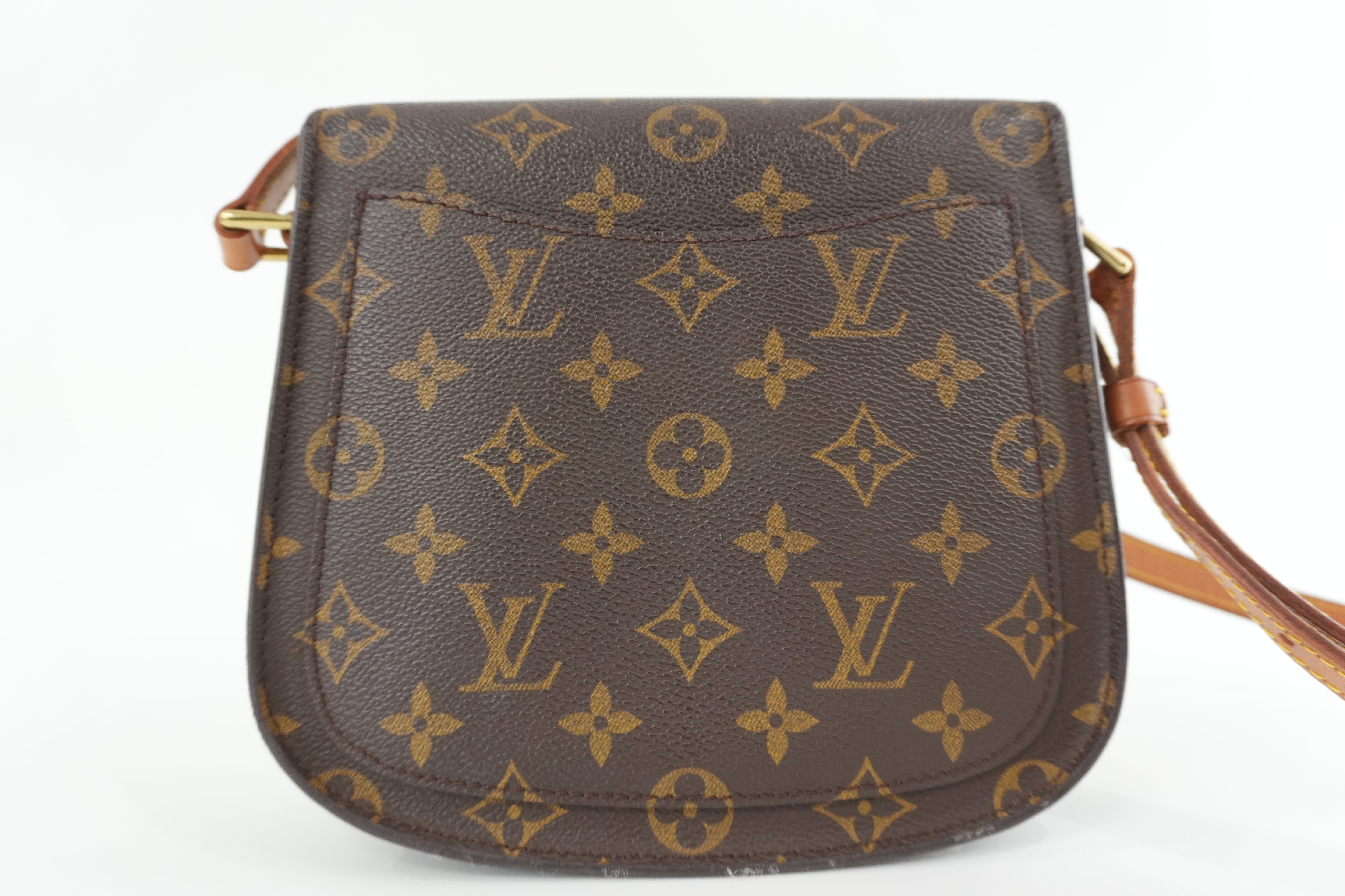 Louis Vuitton Monogram Saint Cloud MM Shoulder Bag Used
