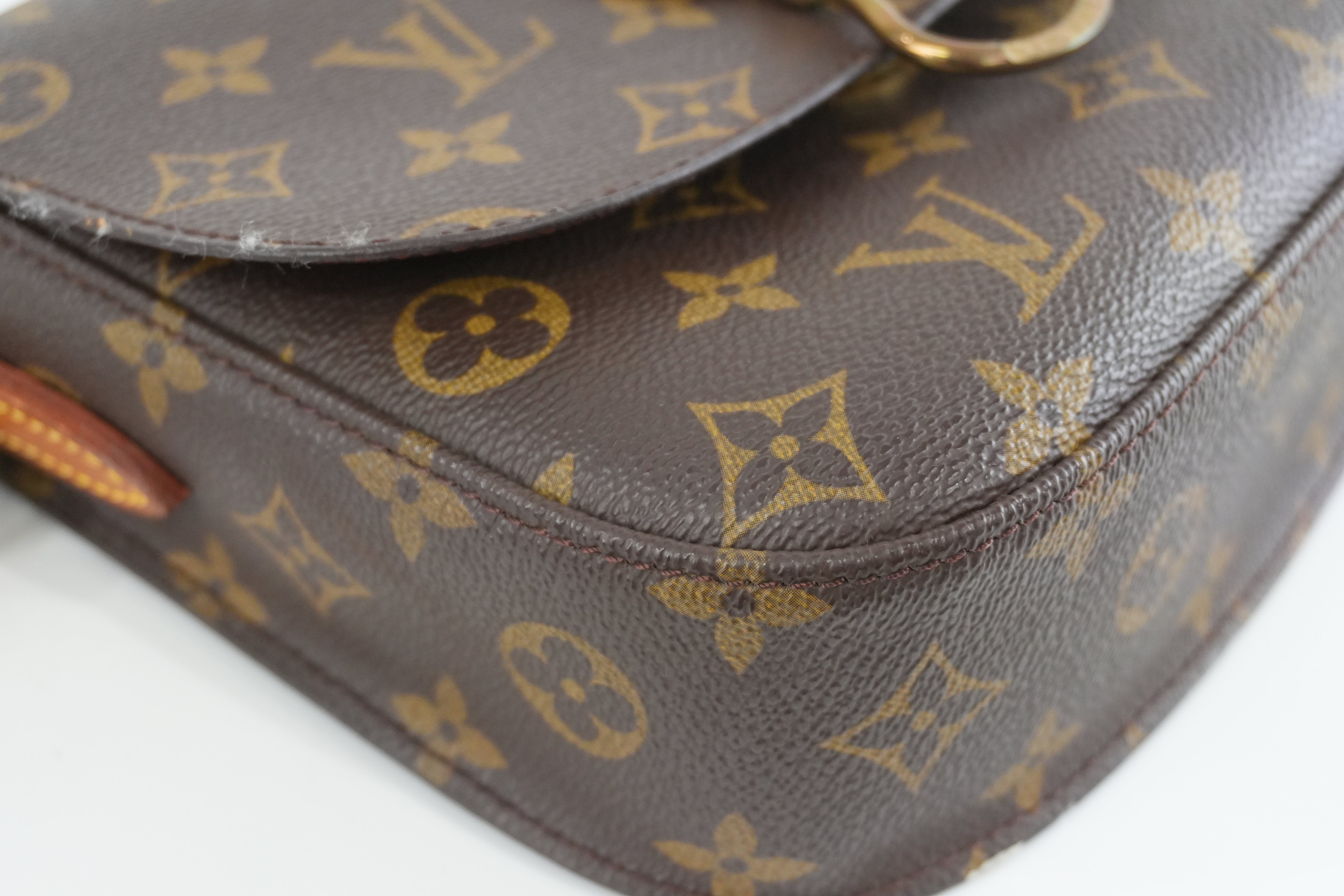 Louis Vuitton Monogram Saint Cloud MM Shoulder Bag Used