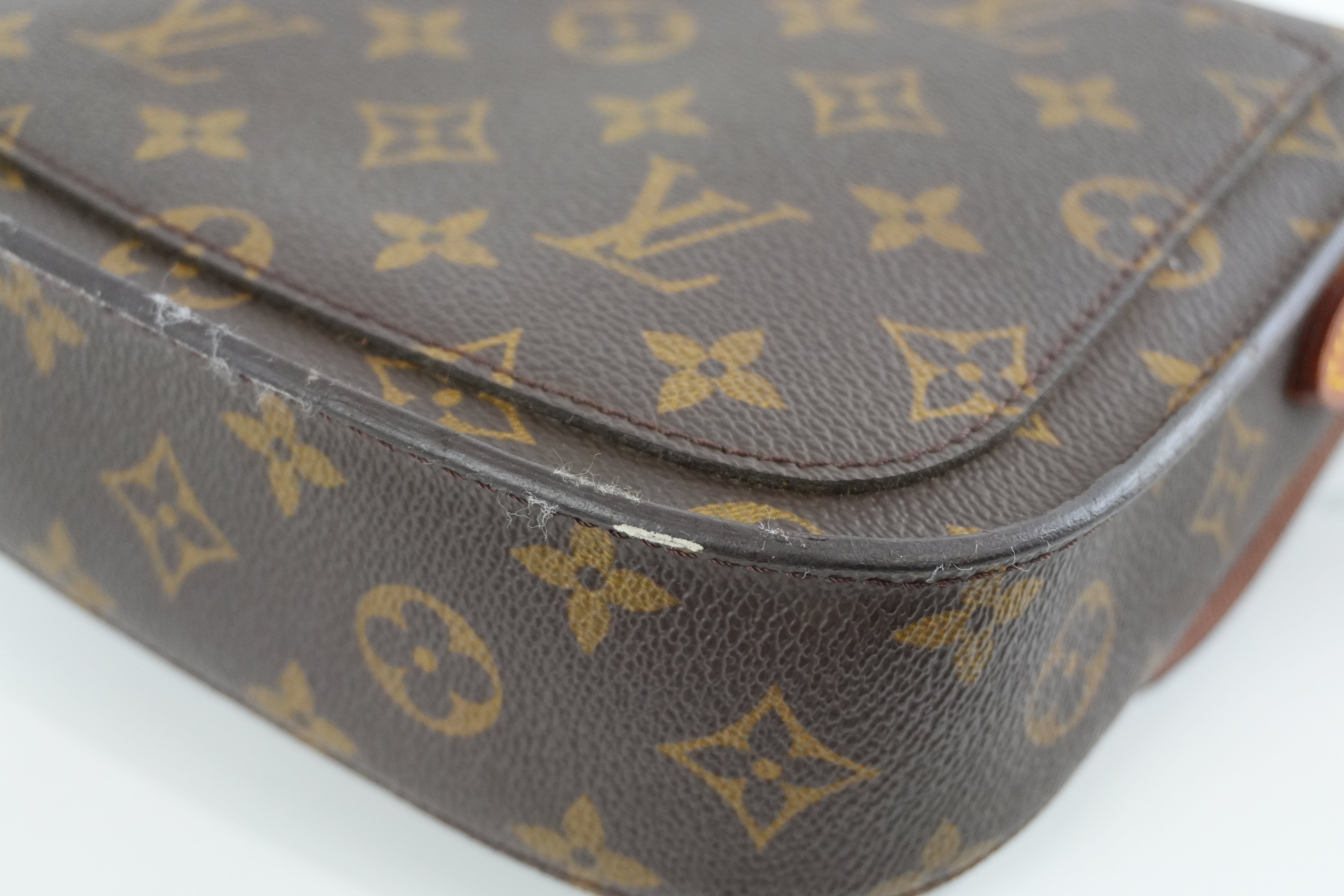 Louis Vuitton Monogram Saint Cloud MM Shoulder Bag Used
