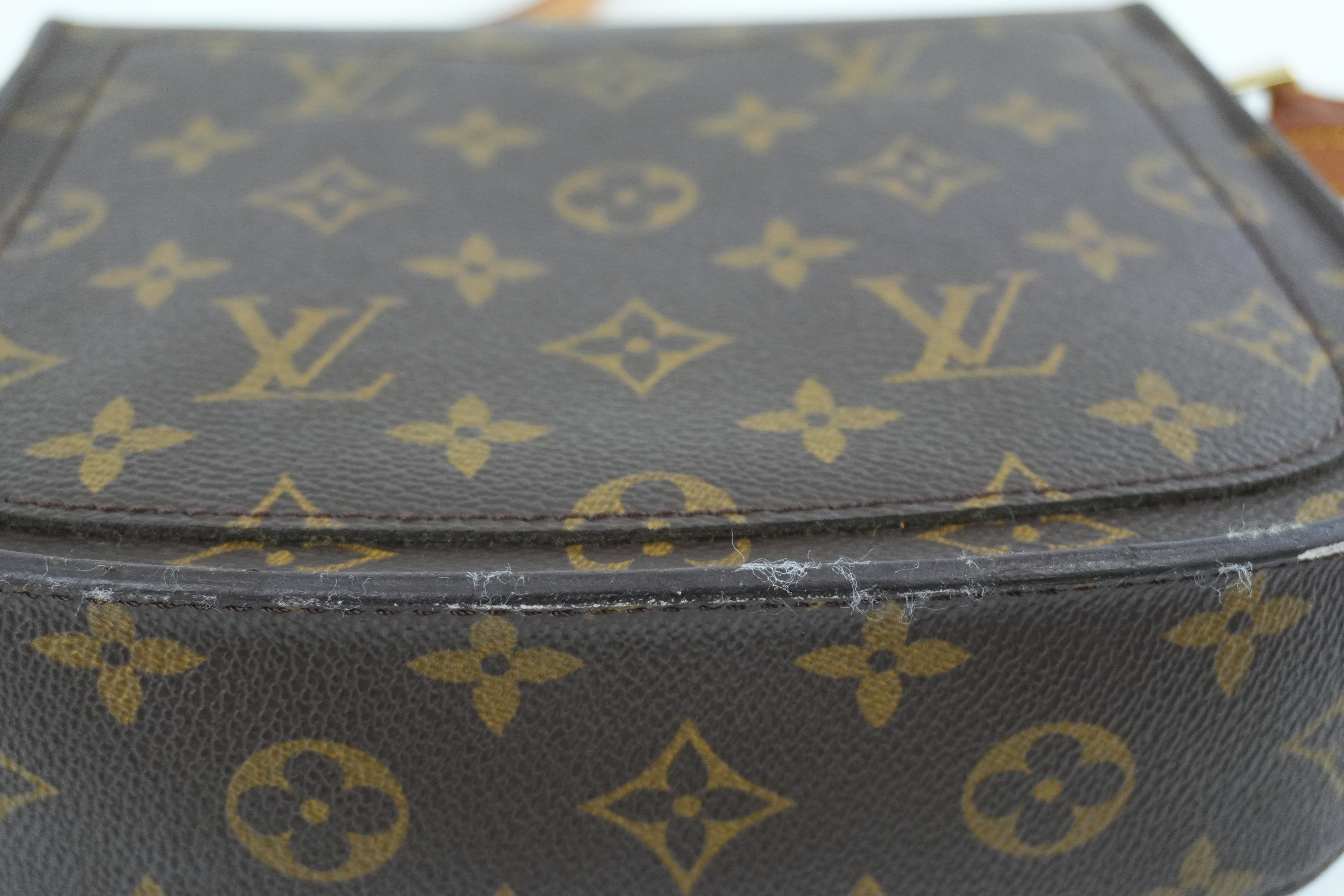 Louis Vuitton Monogram Saint Cloud MM Shoulder Bag Used