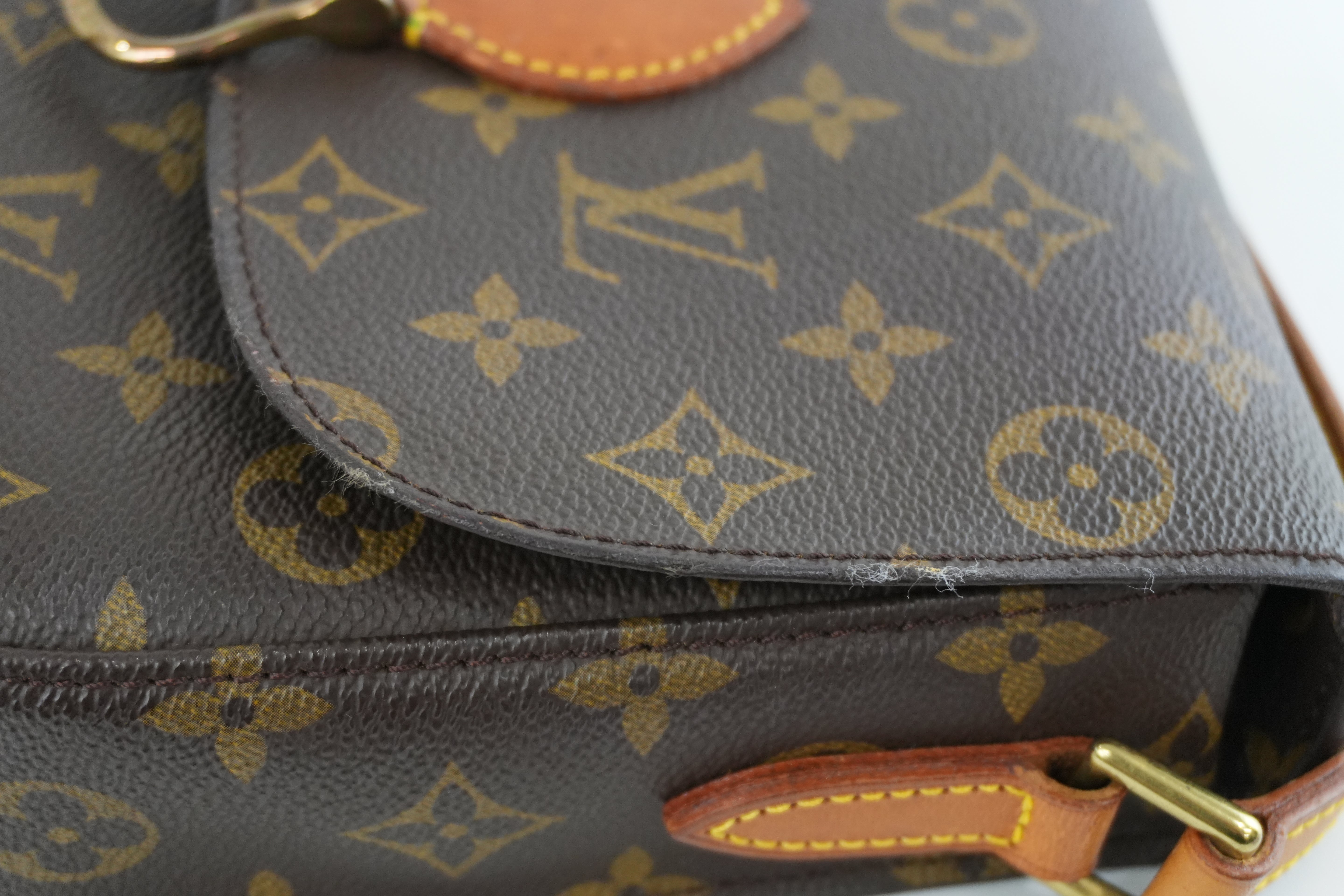Louis Vuitton Monogram Saint Cloud MM Shoulder Bag Used