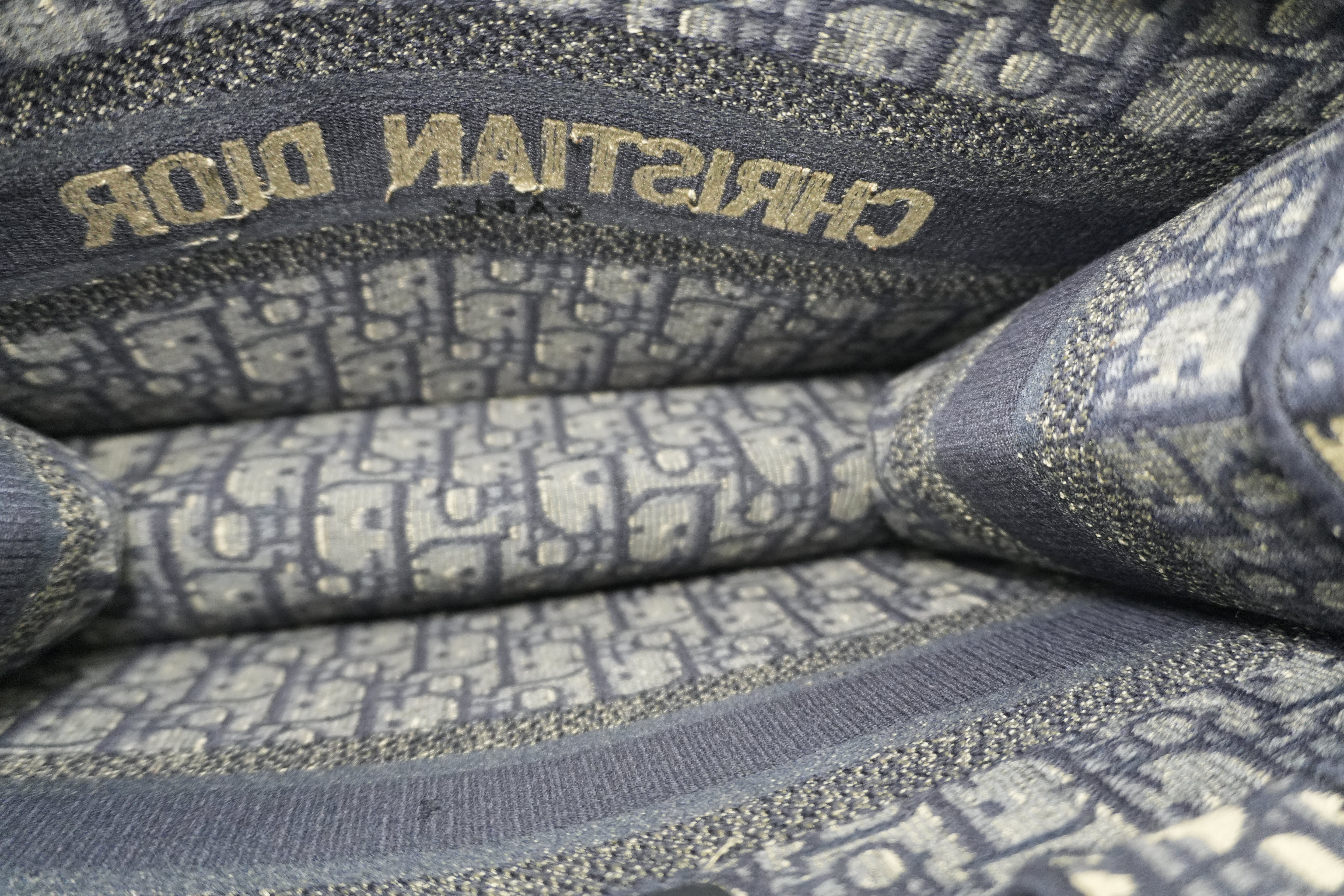 Christian Dior Oblique Canvas Book Tote Bag Used