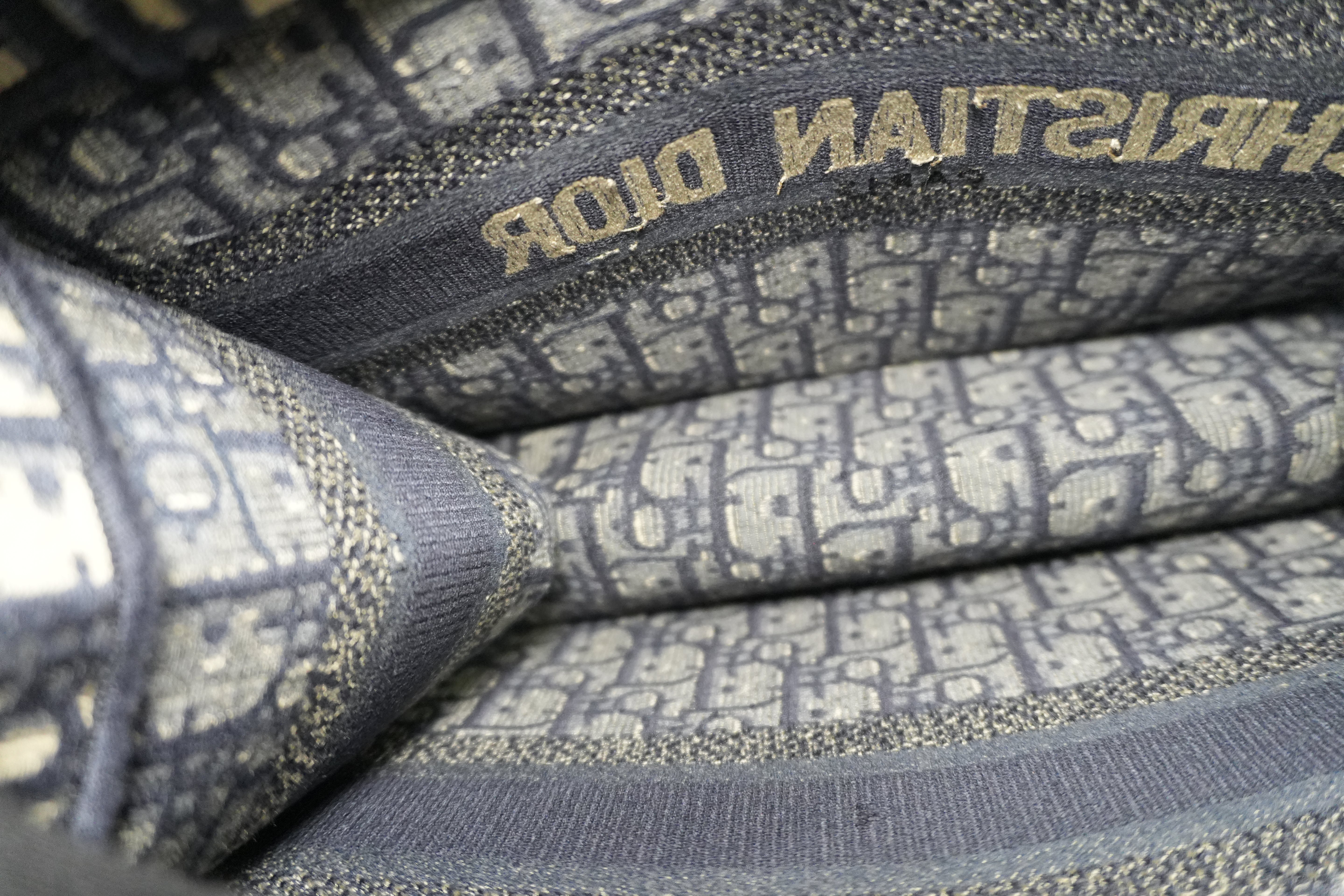 Christian Dior Oblique Canvas Book Tote Bag Used