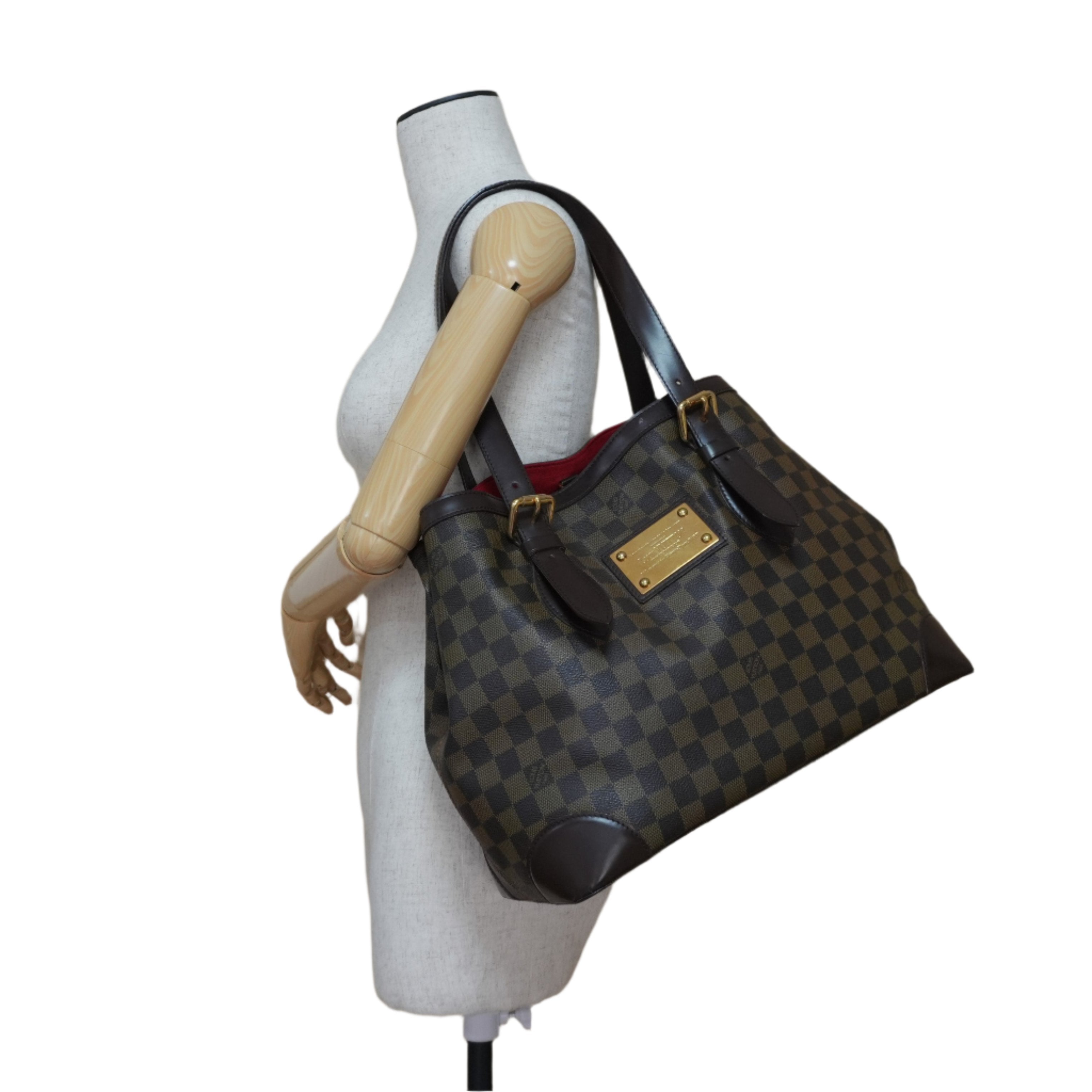 Louis Vuitton Damier Ebene Hampstead MM Used